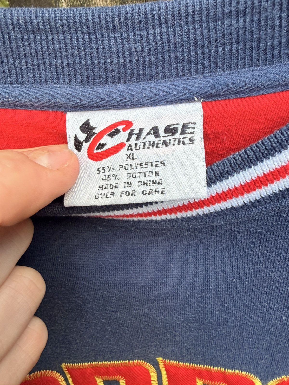 Chase Authentics VTG Chase Authentics Jeff Gordon #24 Nascar Crewneck Size XL Size US XL / EU 56 / 4 - 4 Thumbnail