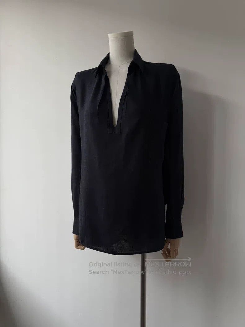 Yohji Yamamoto Yohji Yamamoto 08 SS Minimalist Linen Shirt Size US S / EU 44-46 / 1 - 2 Thumbnail