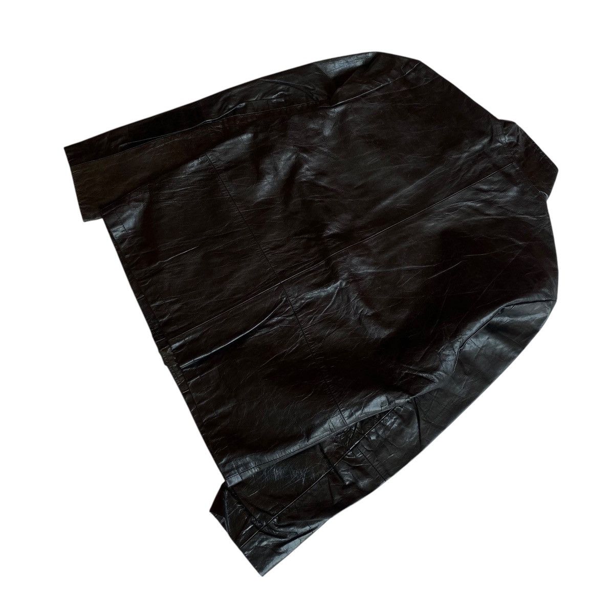 Issey Miyake Tete Homme Issey Miyake Leather Jacket Size US L / EU 52-54 / 3 - 9 Thumbnail