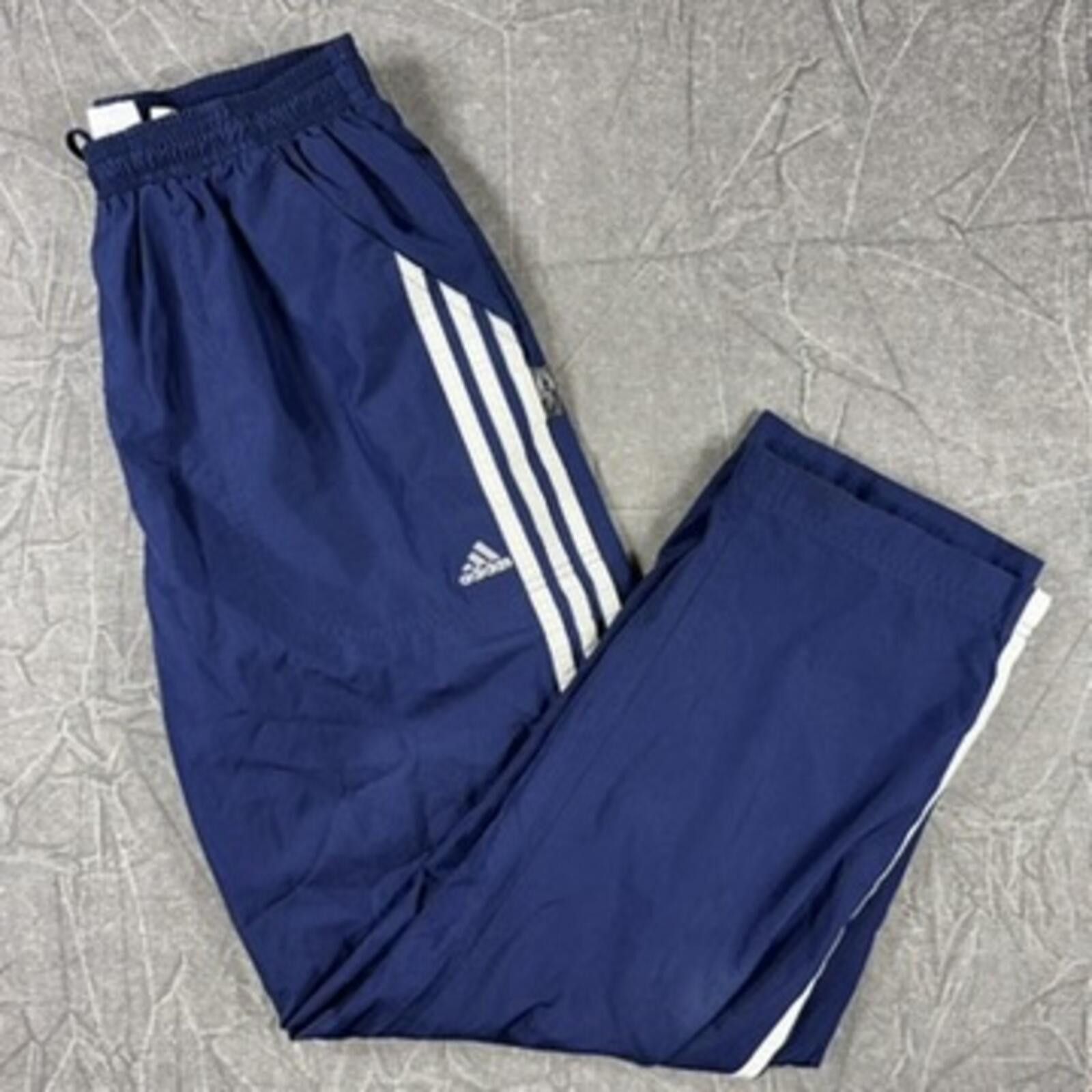 Adidas Adidas Pants Men's S Blue Vintage Windbreaker ClimaShell Size US M / EU 48-50 / 2 - 1 Thumbnail