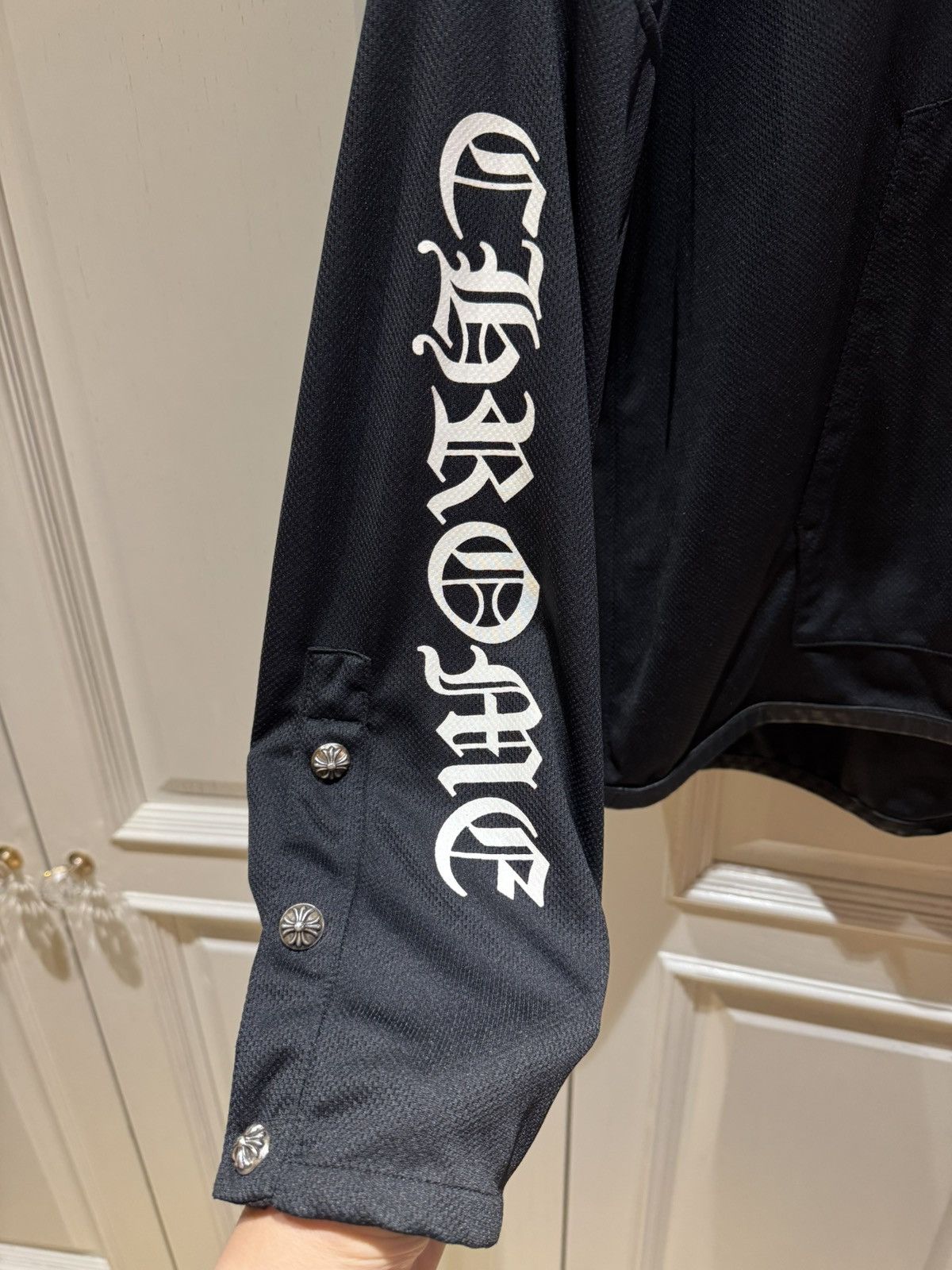 Chrome Hearts Chrome Hearts Horseshoe Nylon Hoodie Size US L / EU 52-54 / 3 - 7 Thumbnail
