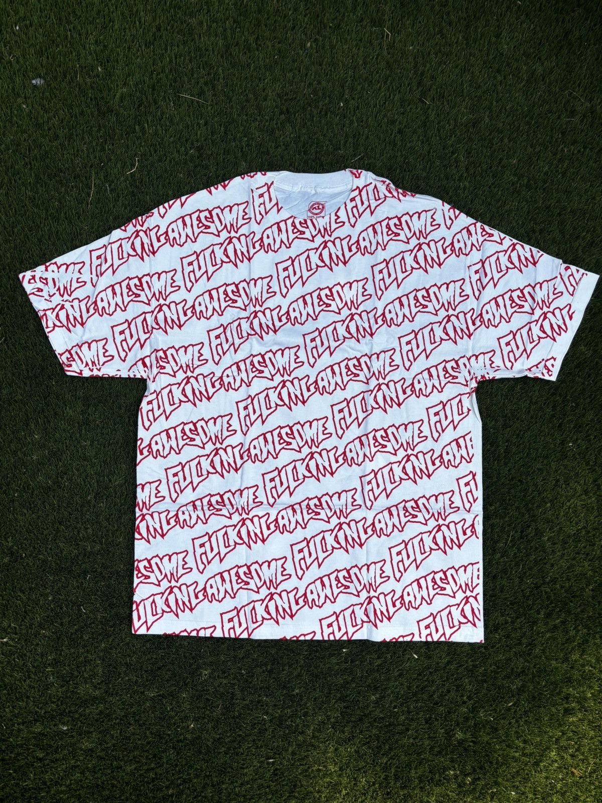 Fucking Awesome 00’s Fucking Awesome Allover Print Tshirt Size US L / EU 52-54 / 3 - 2 Thumbnail