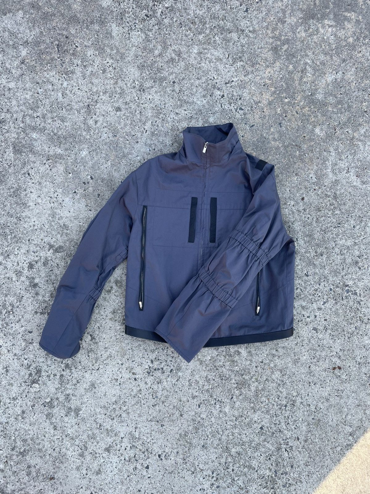 FFFPOSTALSERVICE FFFPS Navy Flight Jacket $1100 Retail Size M Size US M / EU 48-50 / 2 - 1 Thumbnail