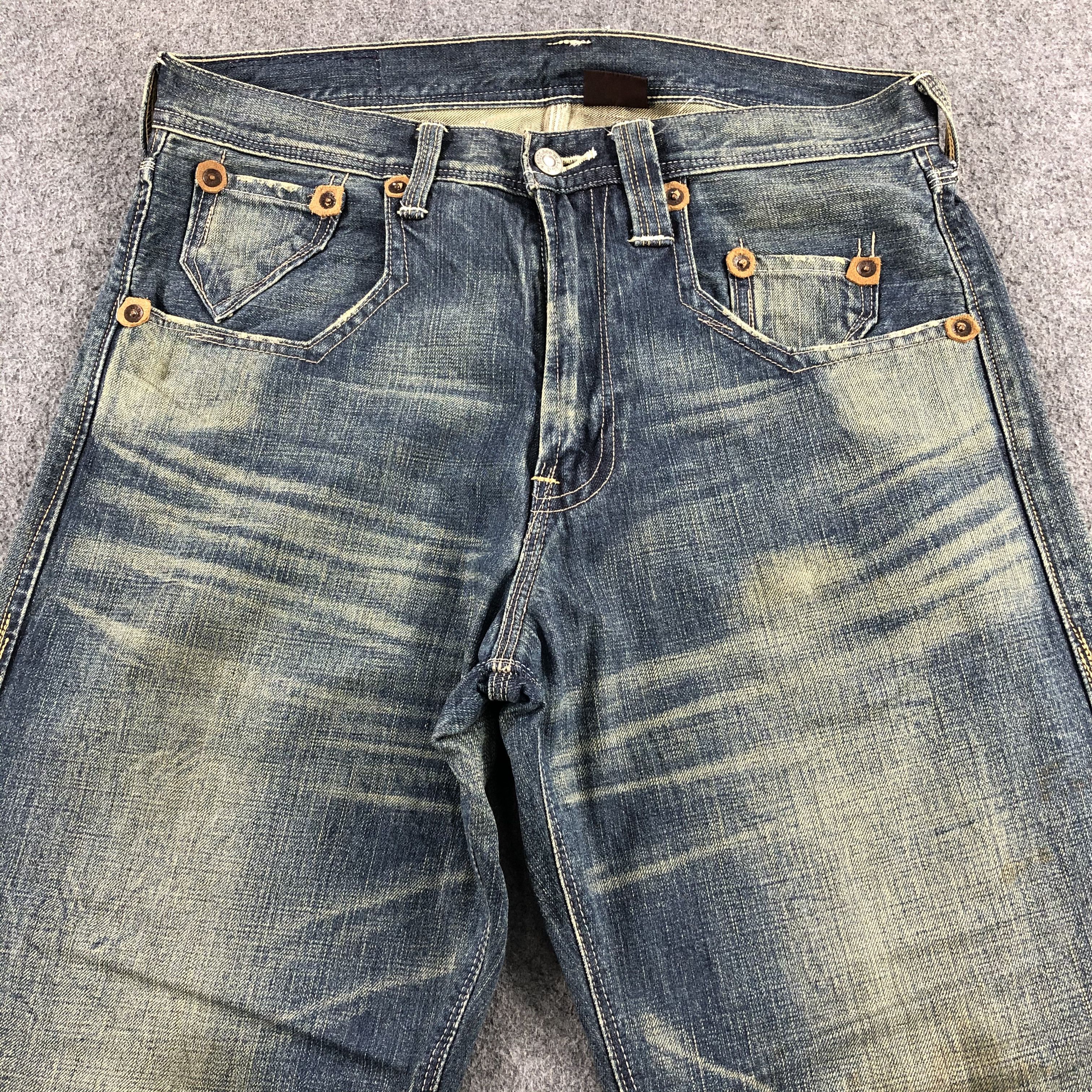 Levi's Vintage 90s Blue Wash Levis 503 Jeans-J1862 Size US 32 / EU 48 - 3 Thumbnail