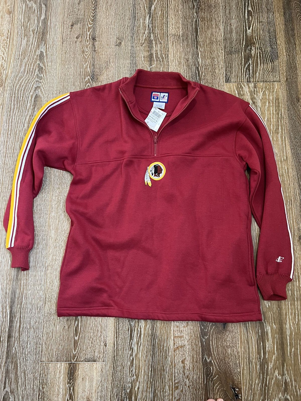 Logo Athletic × NFL × Vintage Vintage washington logo athletics nfl quarter zip Size US L / EU 52-54 / 3 - 1 Thumbnail