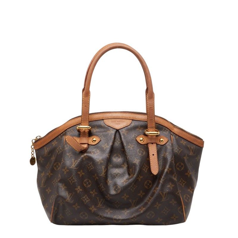 Louis Vuitton Louis Vuitton Tivoli Gm Monogram 2Way Bag Textile Shoulder Bag M40144 Duty Free For Usa in Brown, Women's
