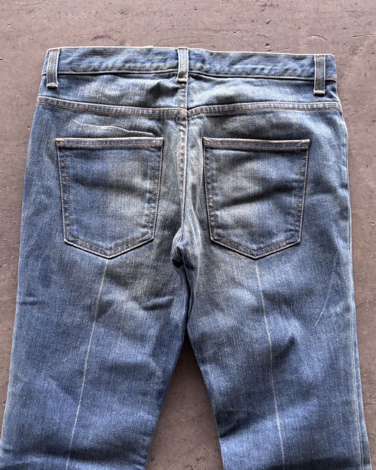 If Six Was Nine × Japanese Brand × Le Grande Bleu (L.G.B.) 14th Addiction Lgb Ifsixwasnine Style Flared Denim Jeans Size US 29 - 6 Thumbnail
