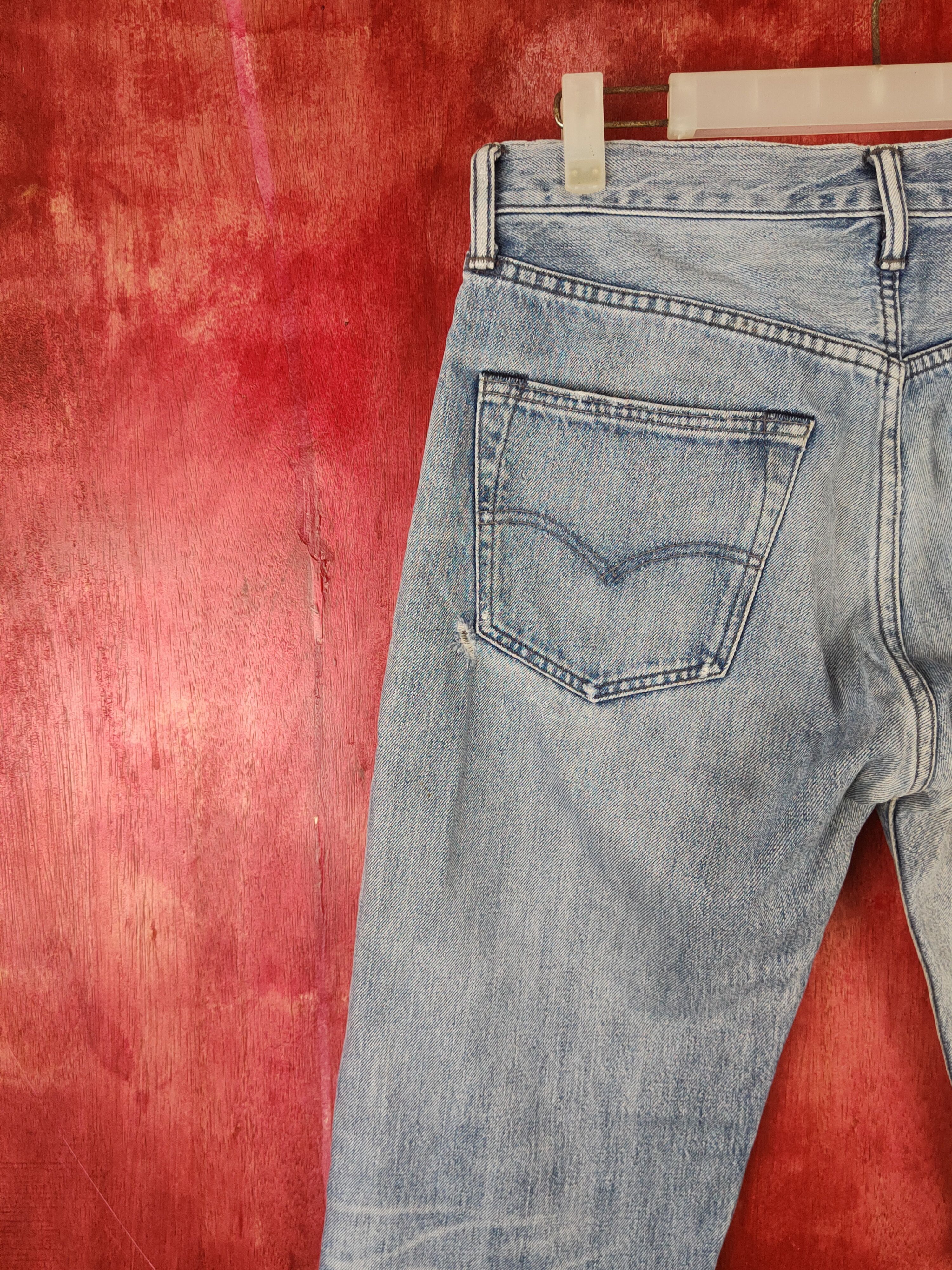 Levi's Levi's Blue Faded vintage Denim Pants #S1374 Size US 32 / EU 48 - 8 Thumbnail