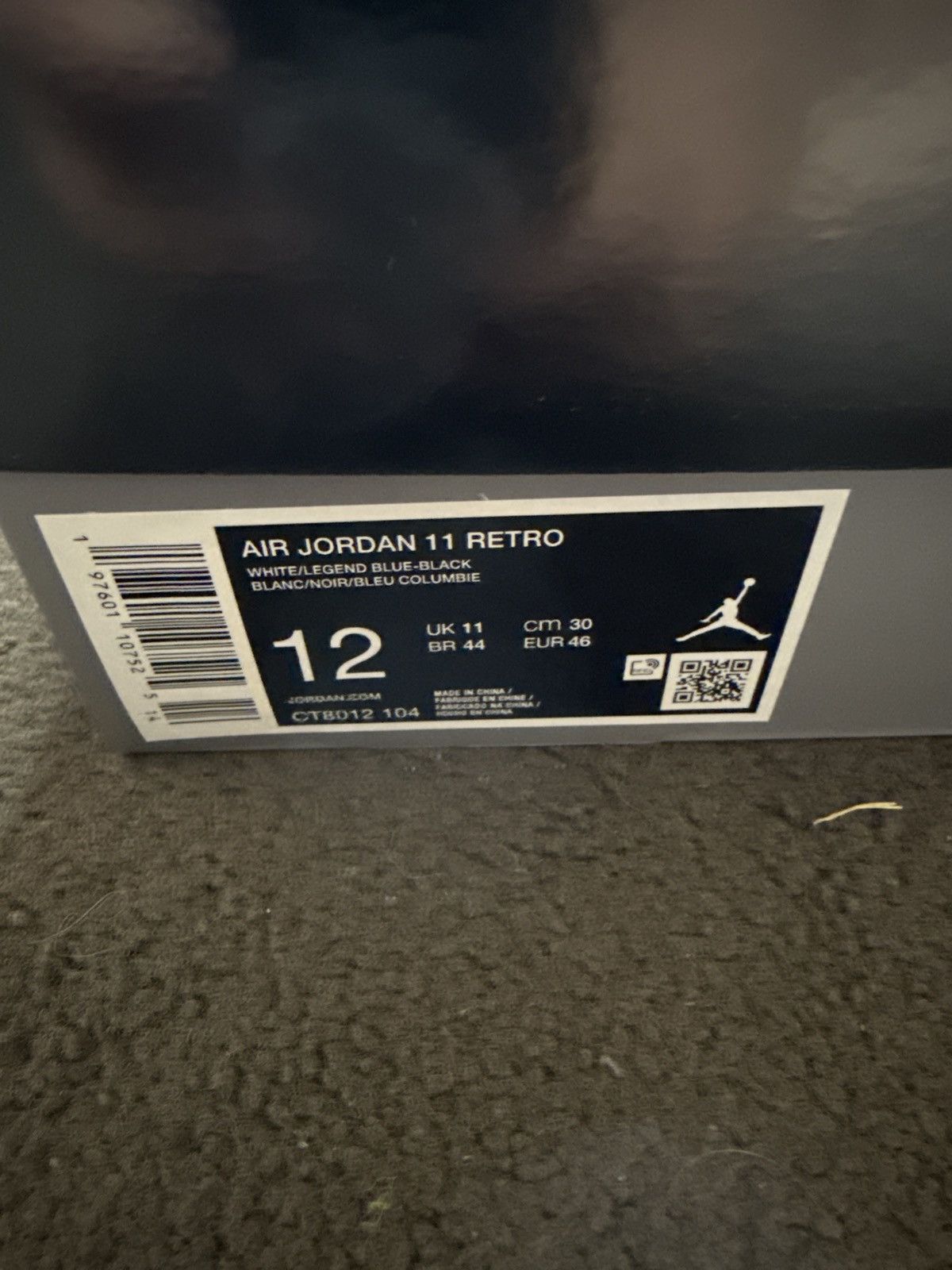 Jordan Brand × Nike Jordan 11 “Columbia” 2024 Size US 12 / EU 45 - 8 Thumbnail