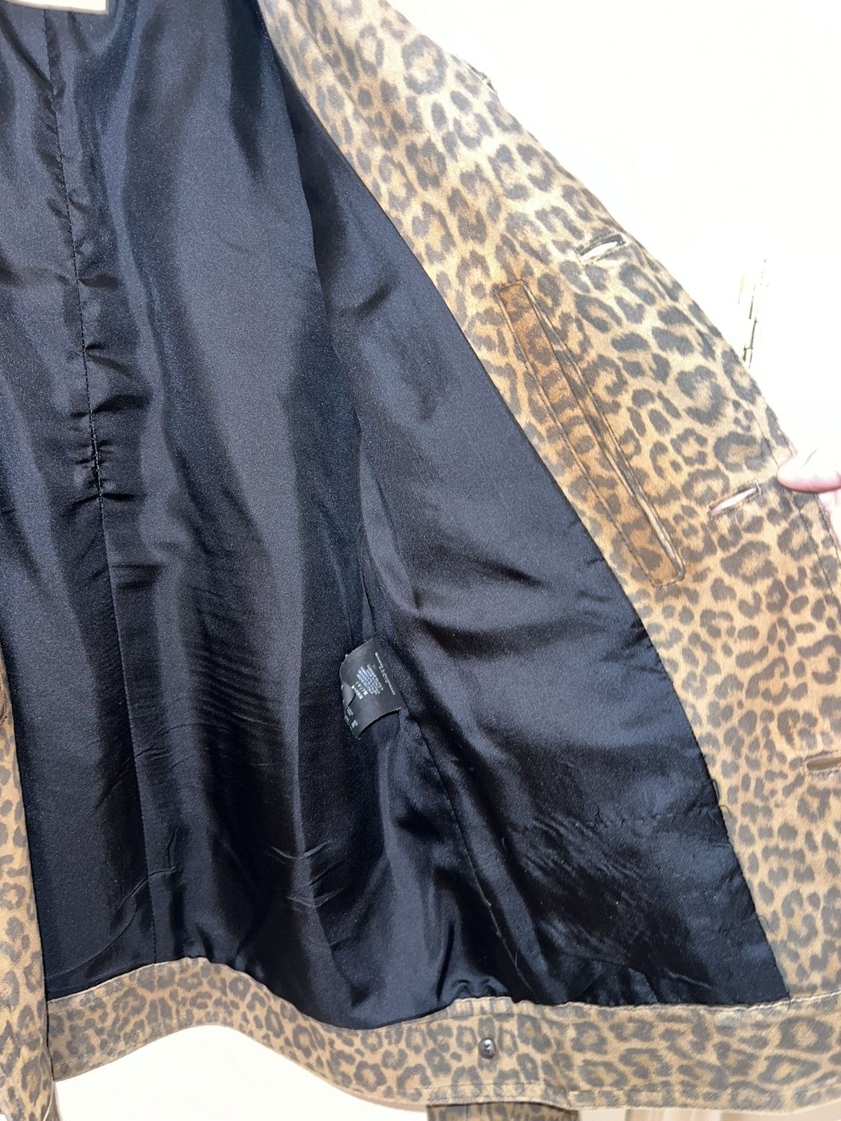 Saint Laurent Paris Saint Laurent Hedi leopard print jacket Size US S / EU 44-46 / 1 - 7 Thumbnail