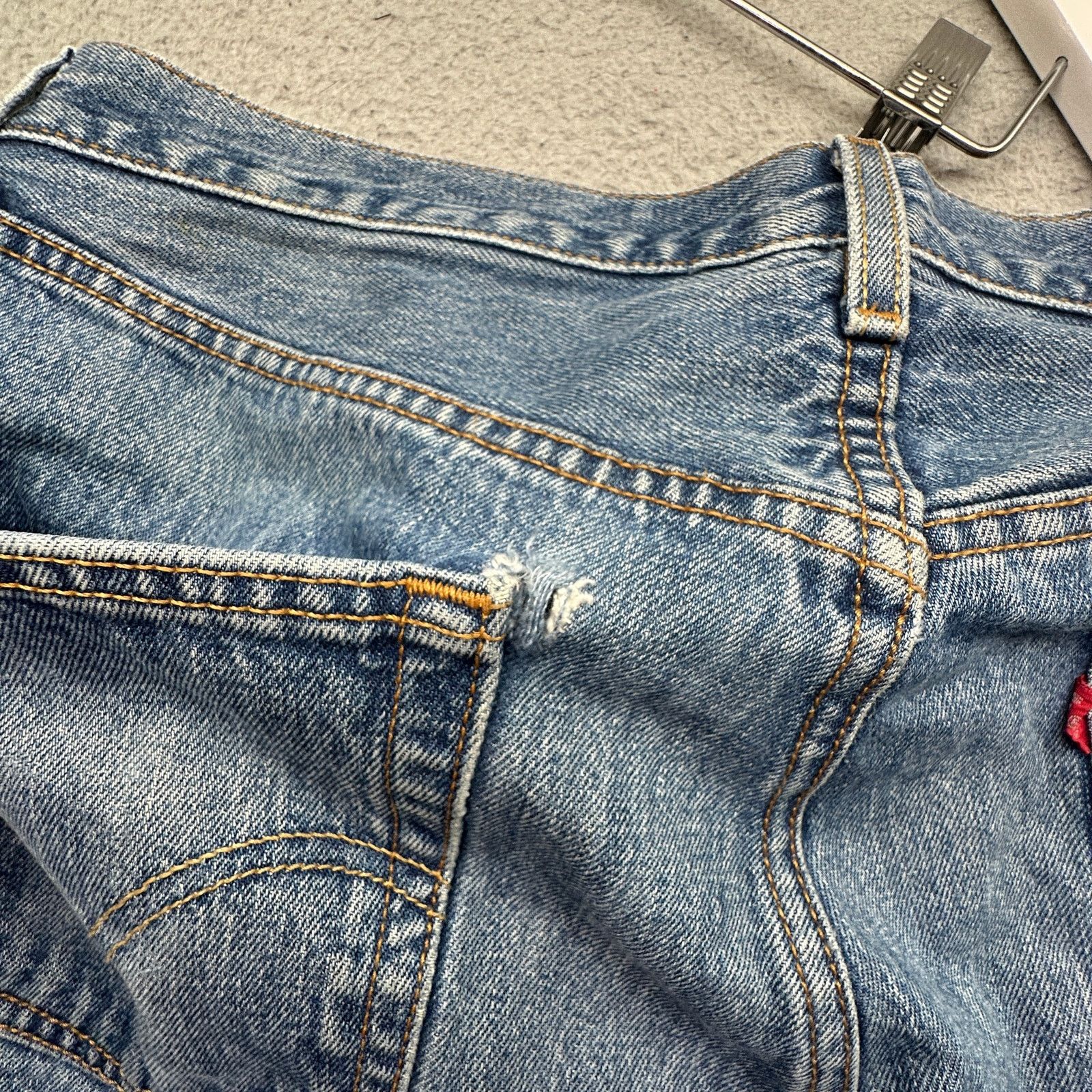 Levi's VTG Levis 501 XX Button Fly Jeans Mens 36x32 Blue Mexico Size US 36 / EU 52 - 9 Thumbnail