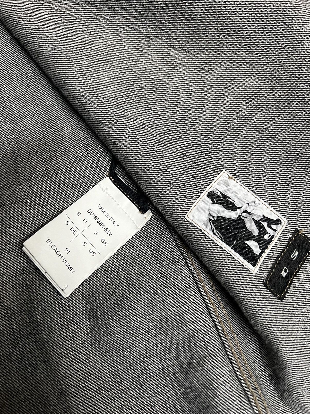 Rick Owens Rick Owens 16fw Bleach Vomit Field Overshirt Jacket Size US S / EU 44-46 / 1 - 5 Thumbnail