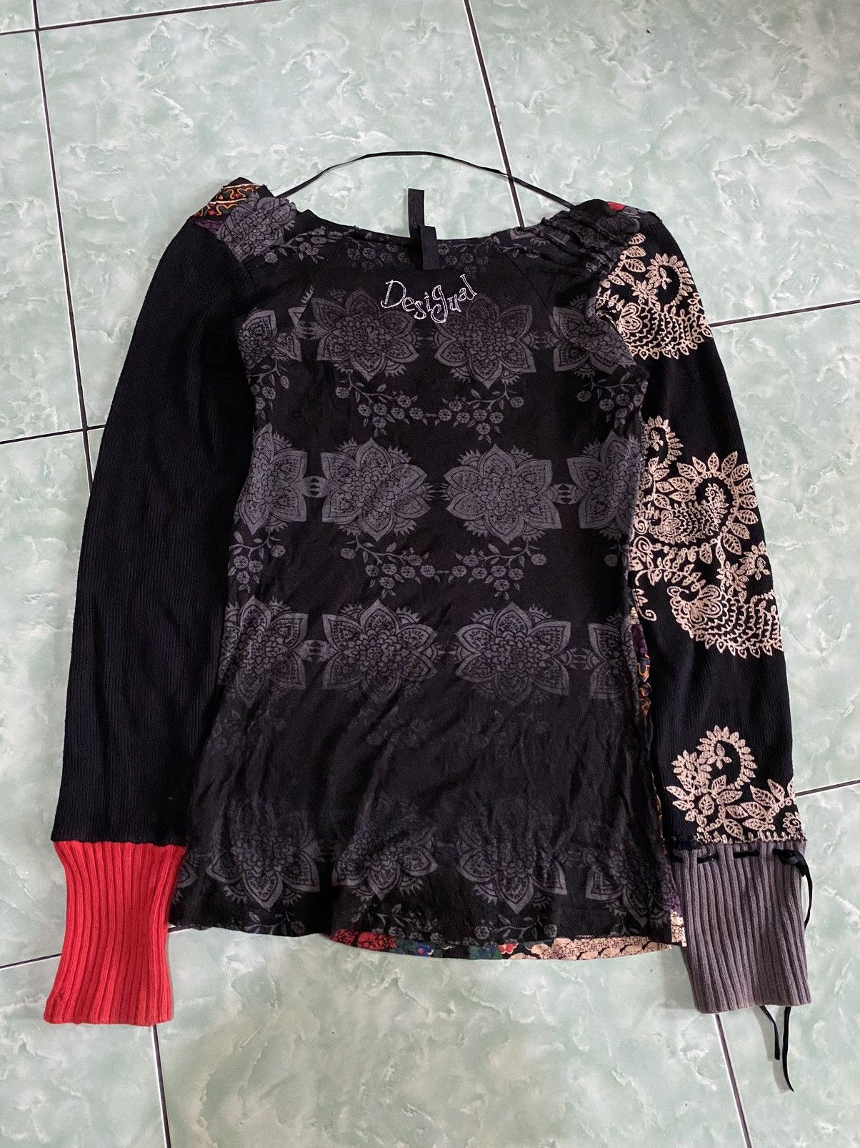 Desigual Desigual Boat Neck Jumper Size S / US 4 / IT 40 - 3 Thumbnail