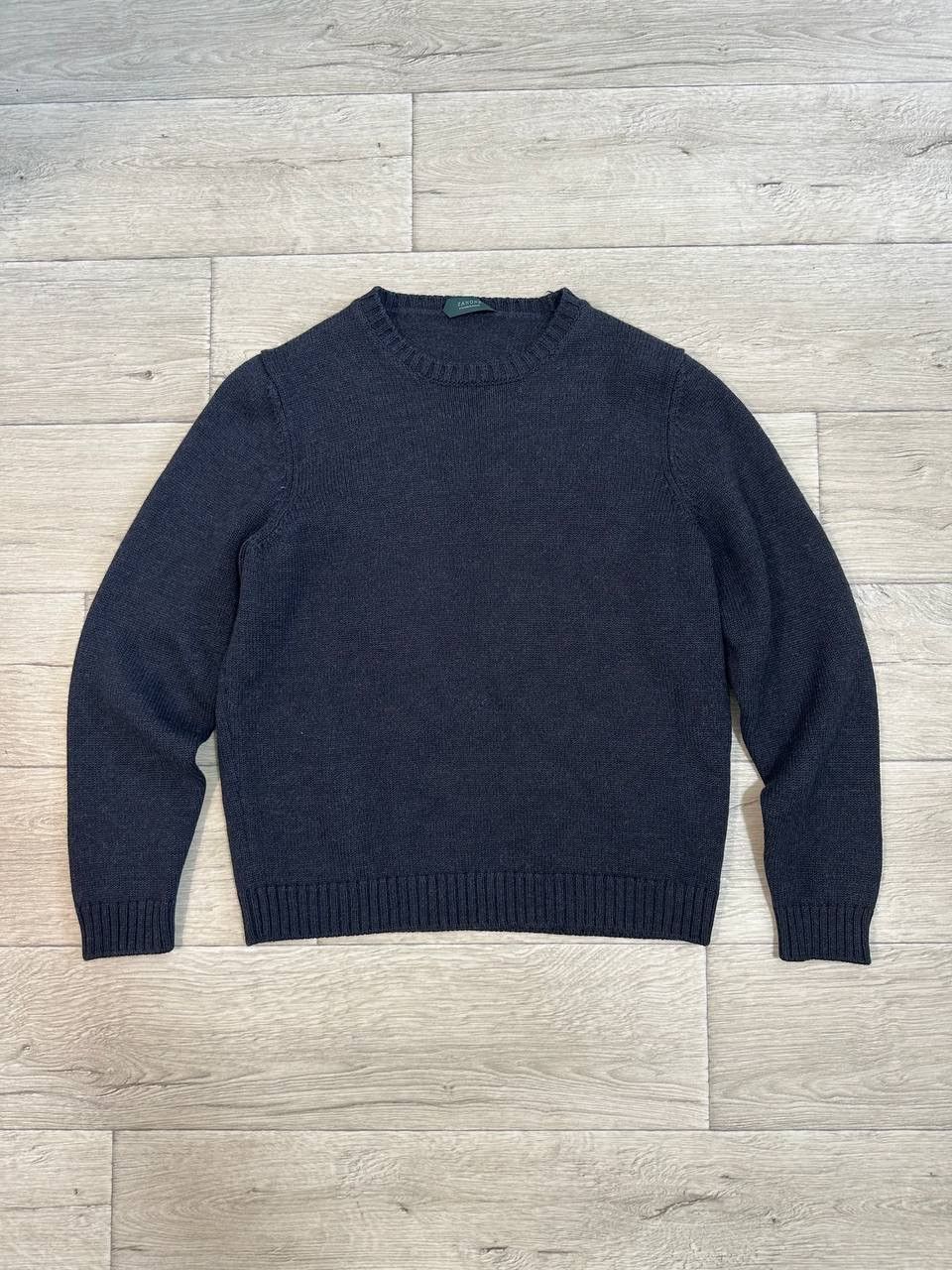 Zanone Zanone Alpaca Wool Soft Sweater Size US M / EU 48-50 / 2 - 1 Thumbnail
