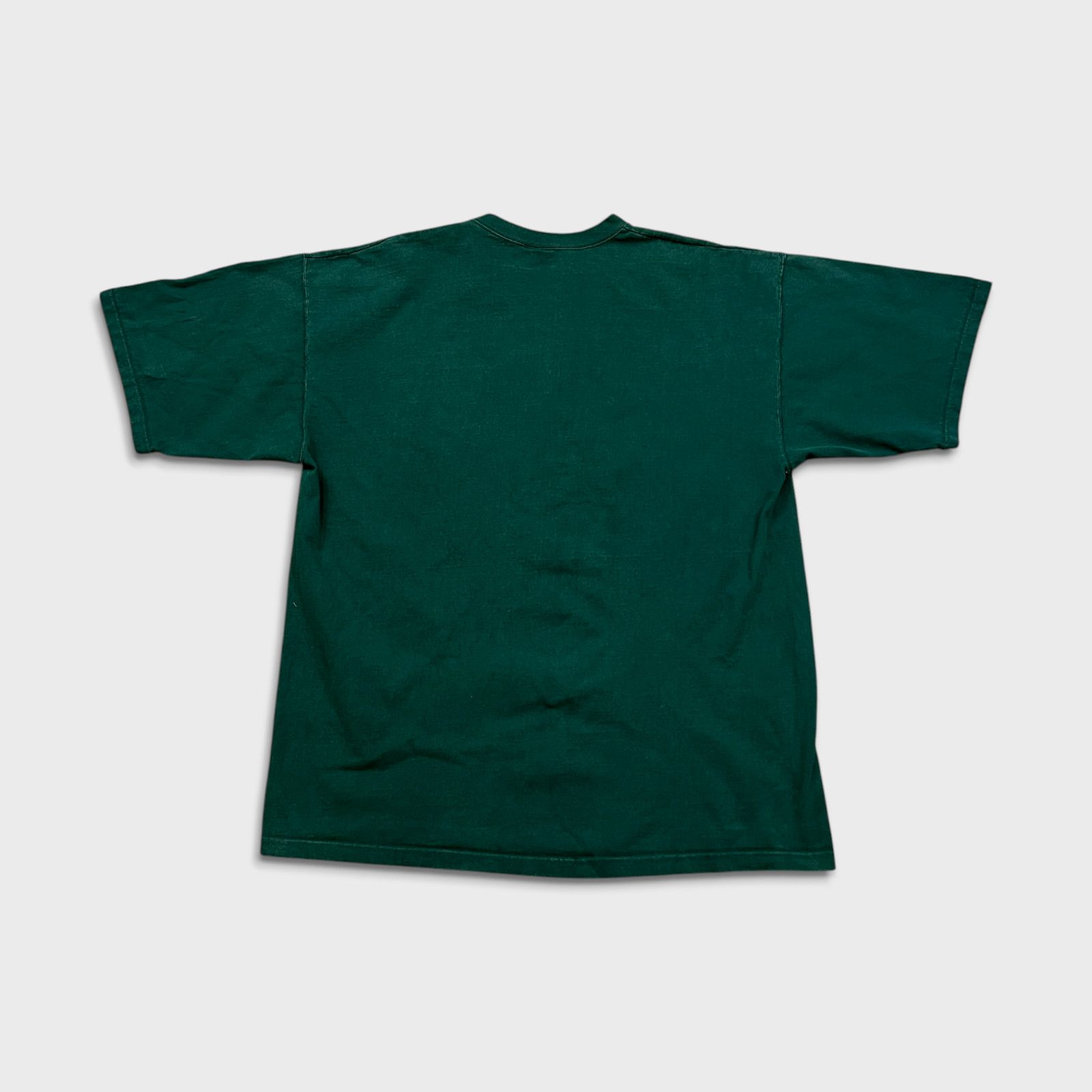 Vintage Vintage 90s Blank T Shirt Heavyweight Faded Short Sleeve Tee Size US XL / EU 56 / 4 - 5 Thumbnail