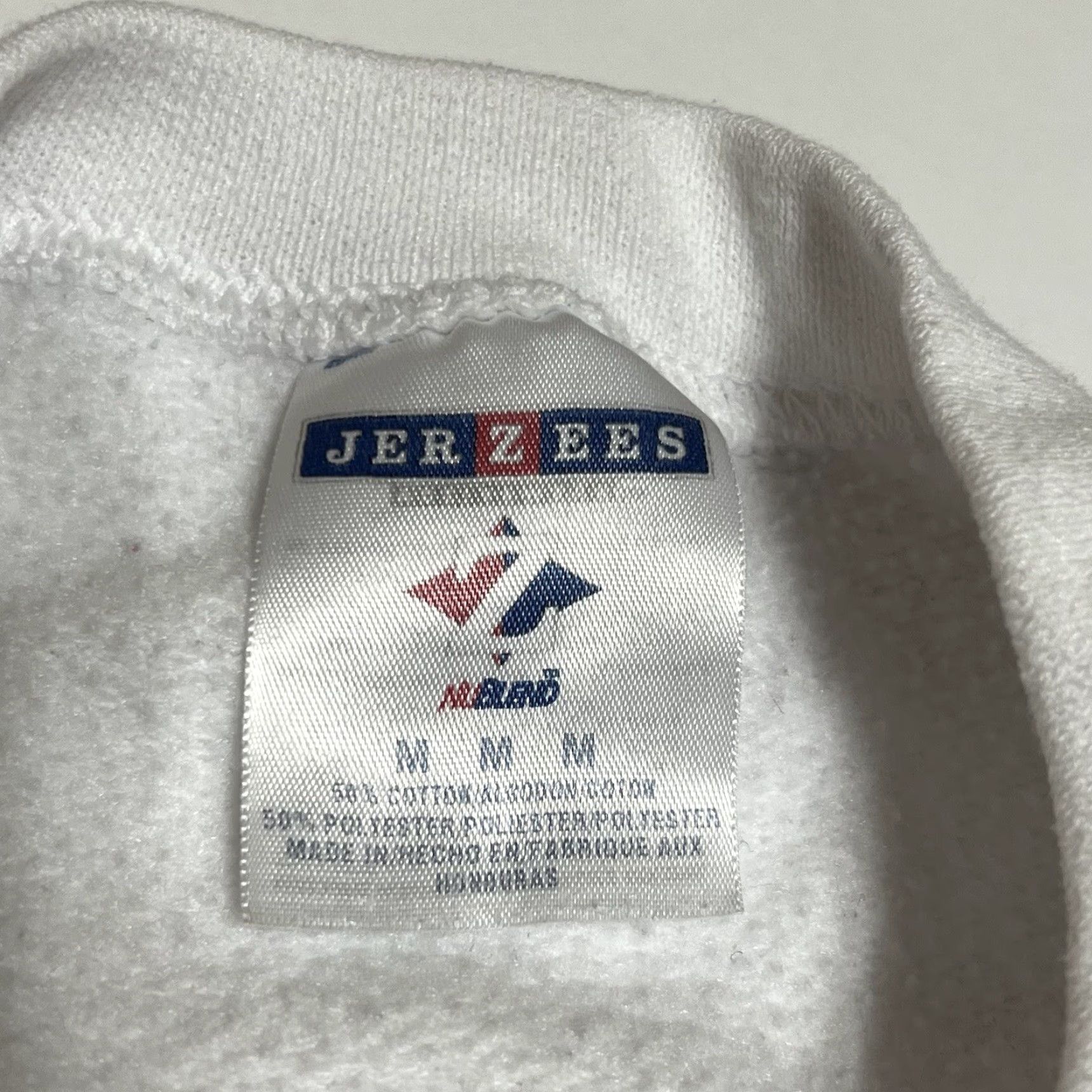 Jerzees Jerzees Lion Couple Crew Neck Sweatshirt NuBlend Medium White Unisex Adults Size US M / EU 48-50 / 2 - 6 Thumbnail