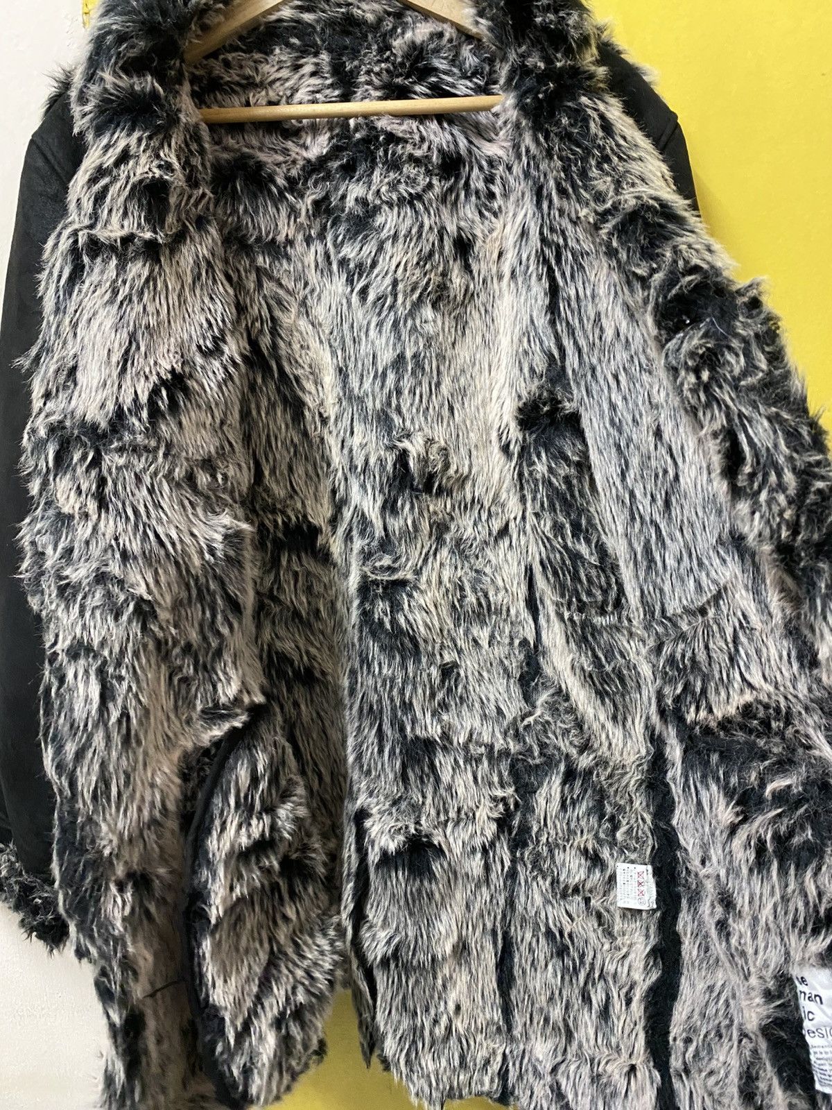 semanticdesign Semanticdesign Faux Fur Long Coat Size L / US 10 / IT 46 - 7 Thumbnail