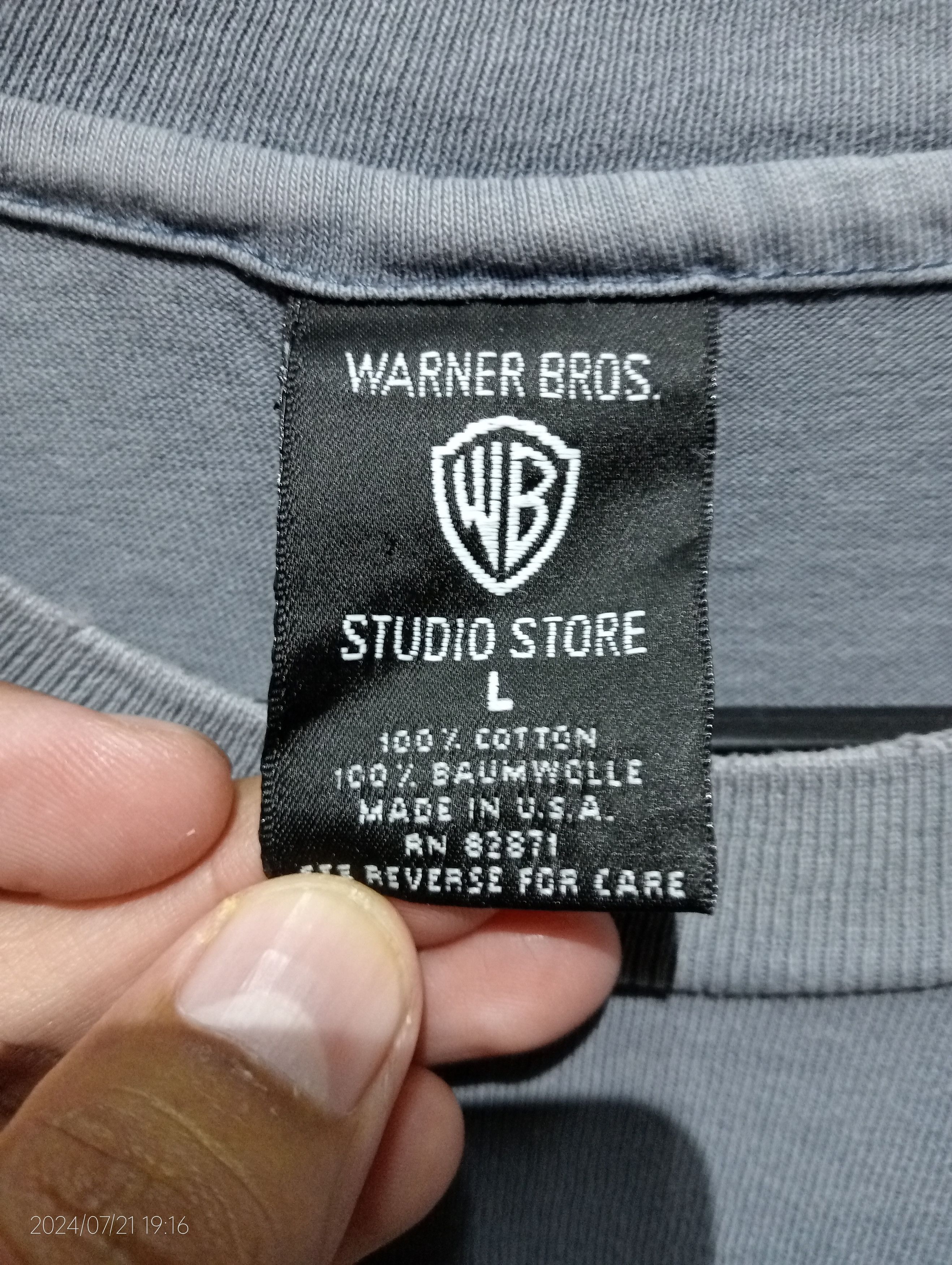 Vintage × Warner Bros Vintage '90s Single Stitch Warner Bros Marvin Tee USA. Size US L / EU 52-54 / 3 - 2 Thumbnail