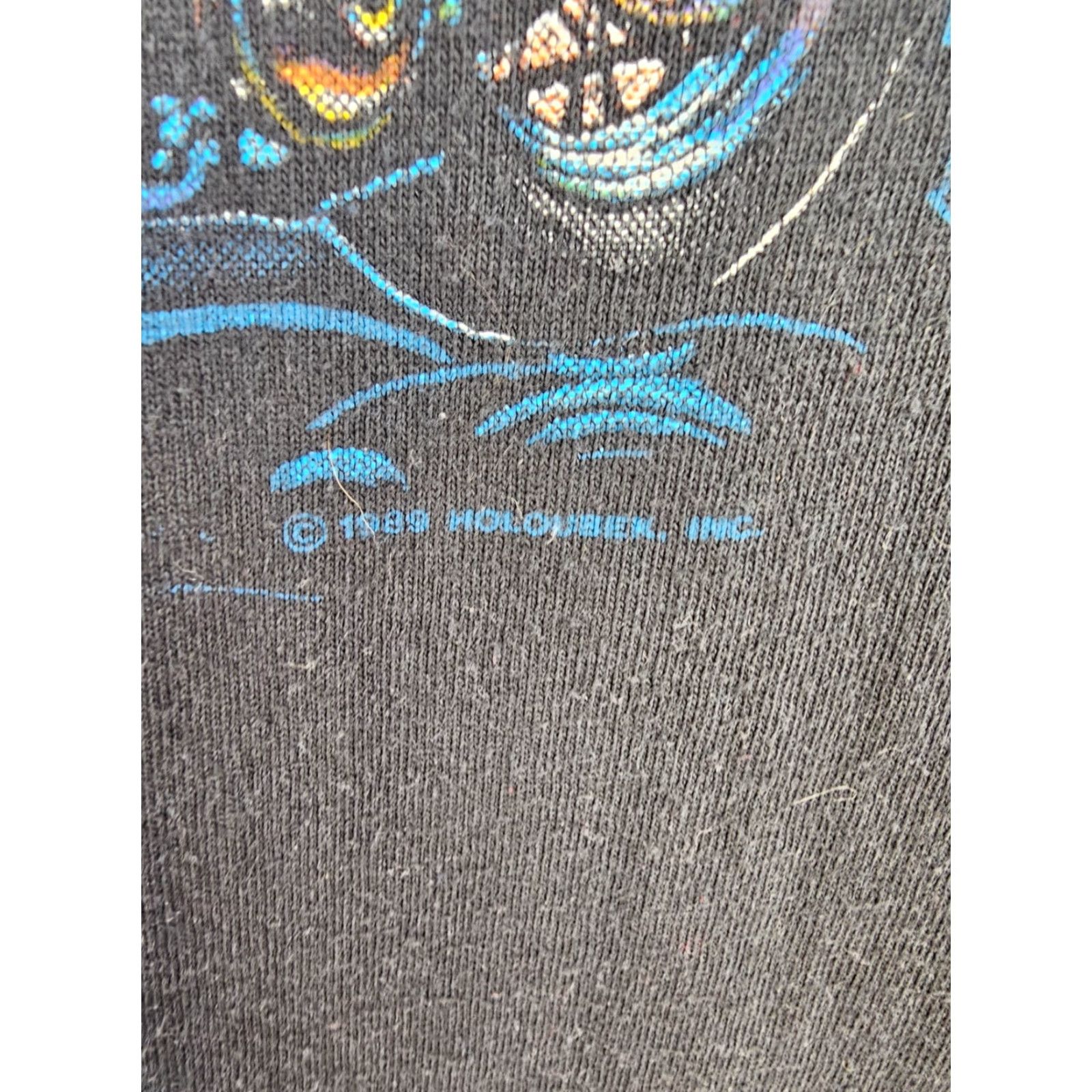 Harley Davidson VINTAGE Harley-Davidson EasyRiders MOTORCYCLE BLACK COTTON T-SHIRT SZ XLARGE Men Shirt Short Sleeve Logo 89' Size US XL / EU 56 / 4 - 3 Thumbnail