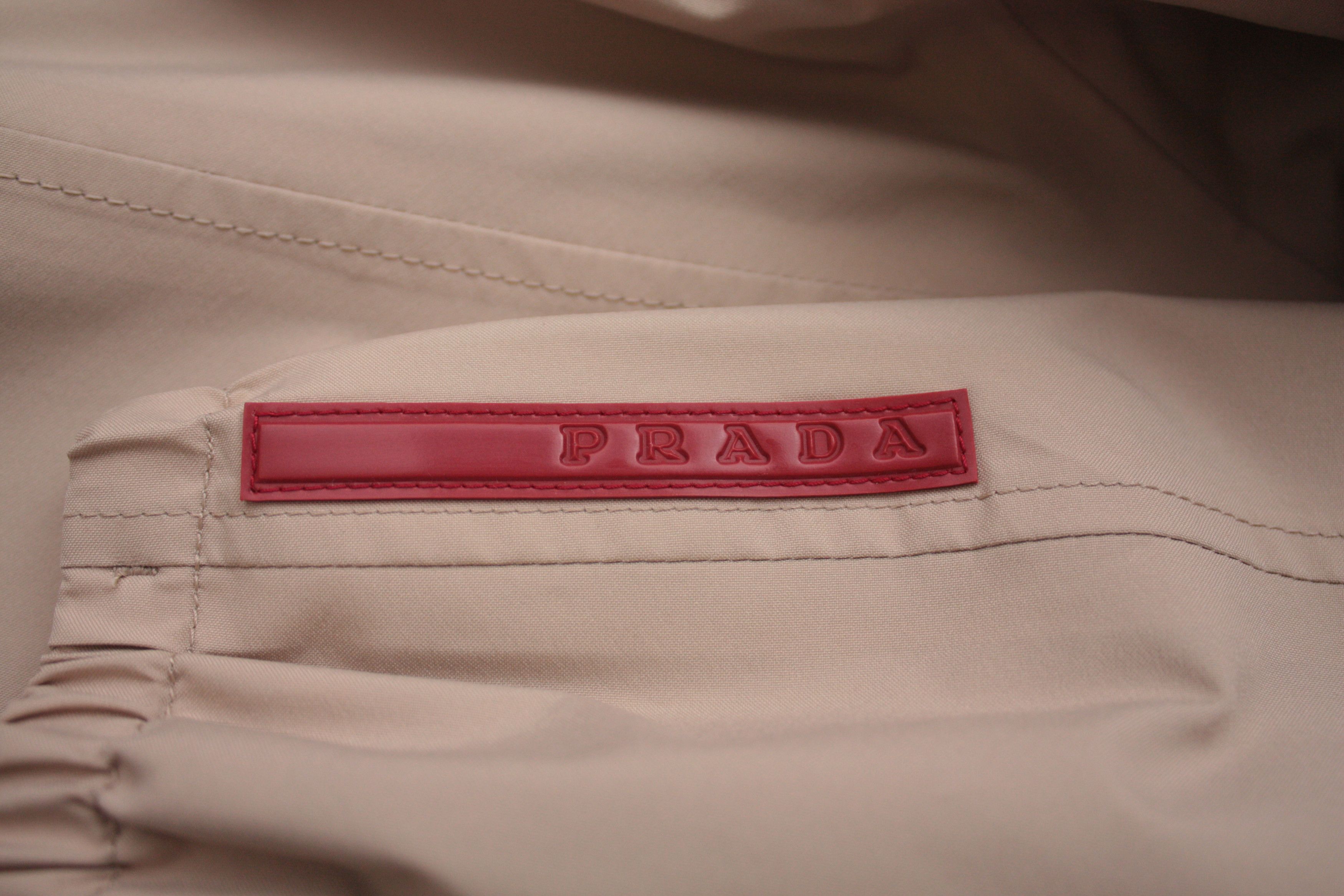 Prada Prada Gore-Tex Beige Jacket Men's 48 Made In Romania Size US M / EU 48-50 / 2 - 10 Thumbnail