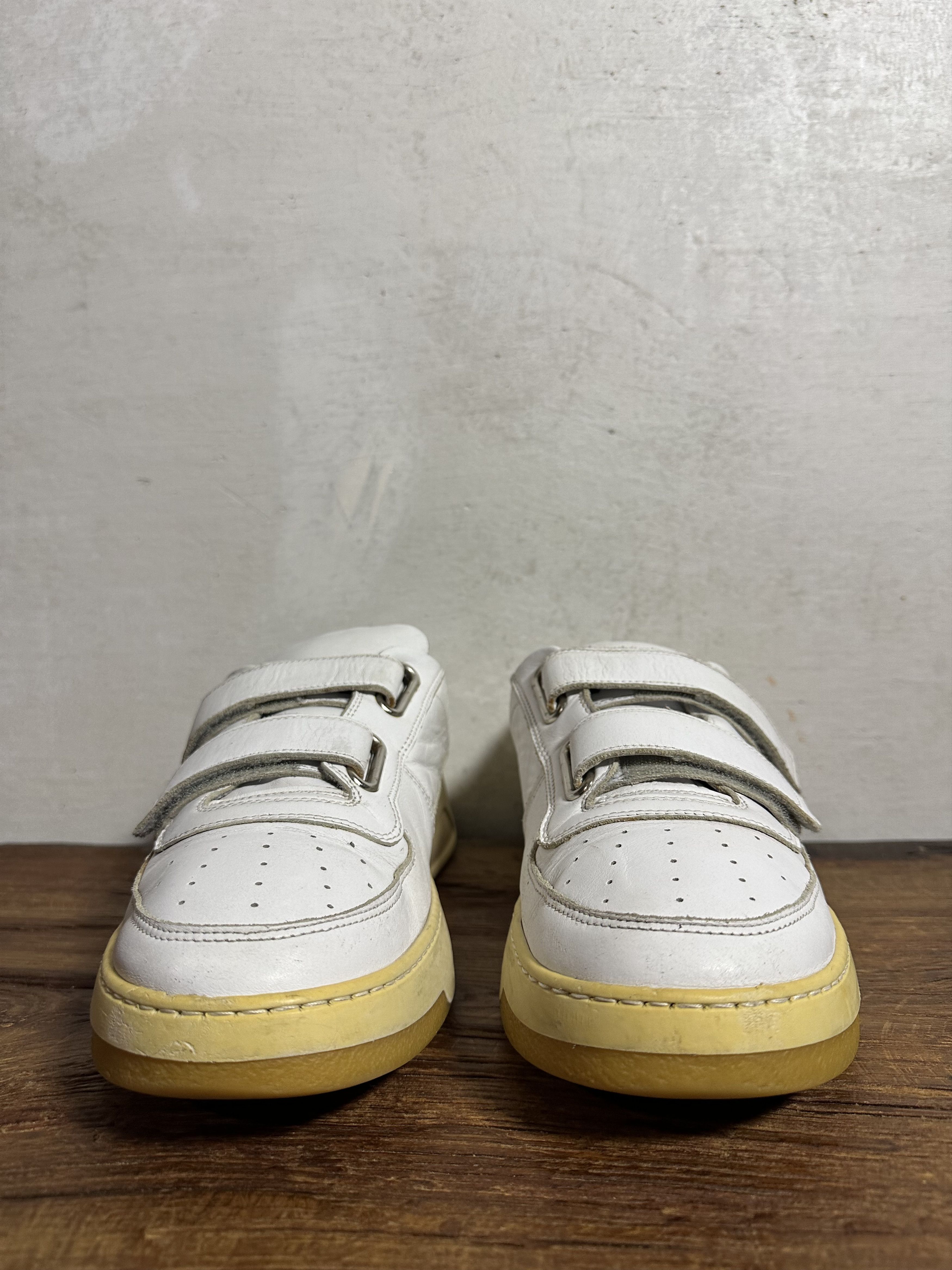 Acne Studios Acne Studios White Steffey Low-Top Sneakers Size US 11 / EU 44 - 5 Thumbnail