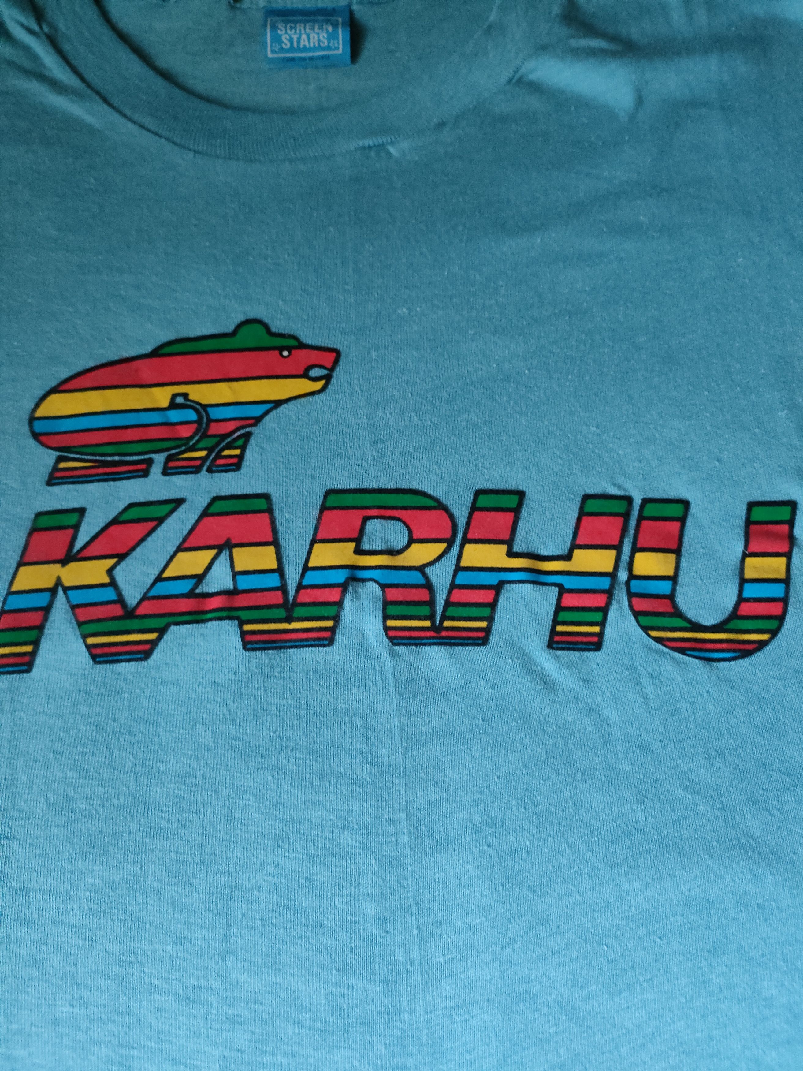 Vintage 1980s' Karhu Screen Stars Tee Size US L / EU 52-54 / 3 - 4 Thumbnail