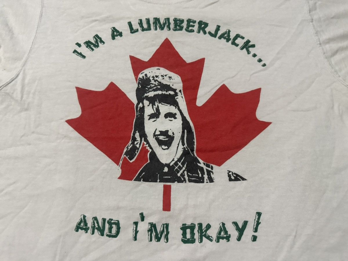 Vintage Vintage 90s Monty Python Lumberjack Song T Shirt Size US S / EU 44-46 / 1 - 3 Thumbnail