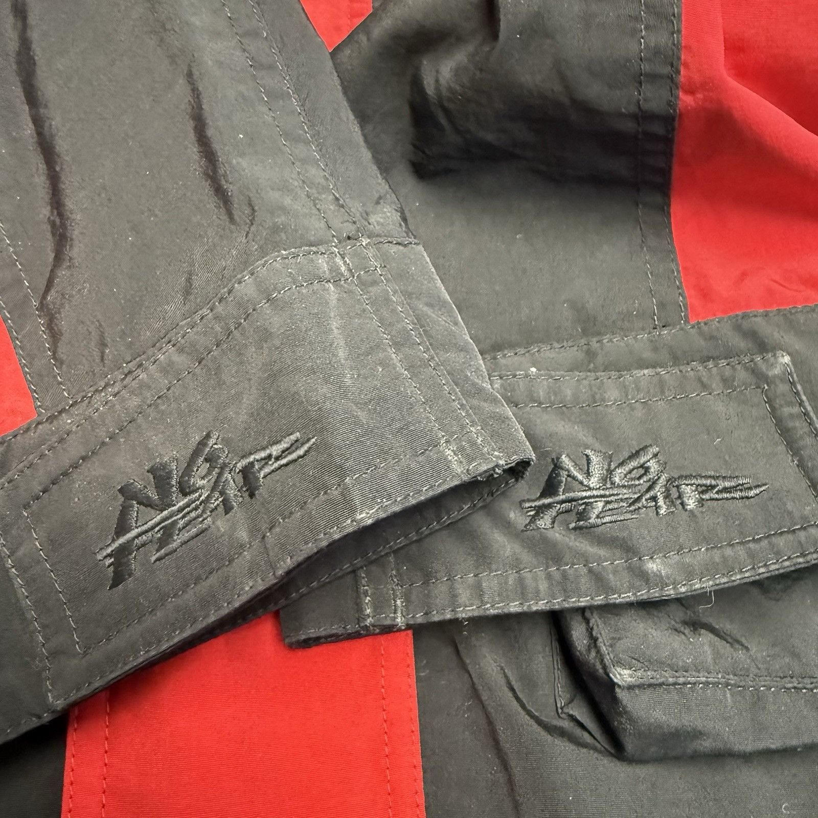 No Fear No Fear 3-in-1 Jacket Mens XL 26x30.5 Red Black Full Zip Size US XL / EU 56 / 4 - 12 Thumbnail