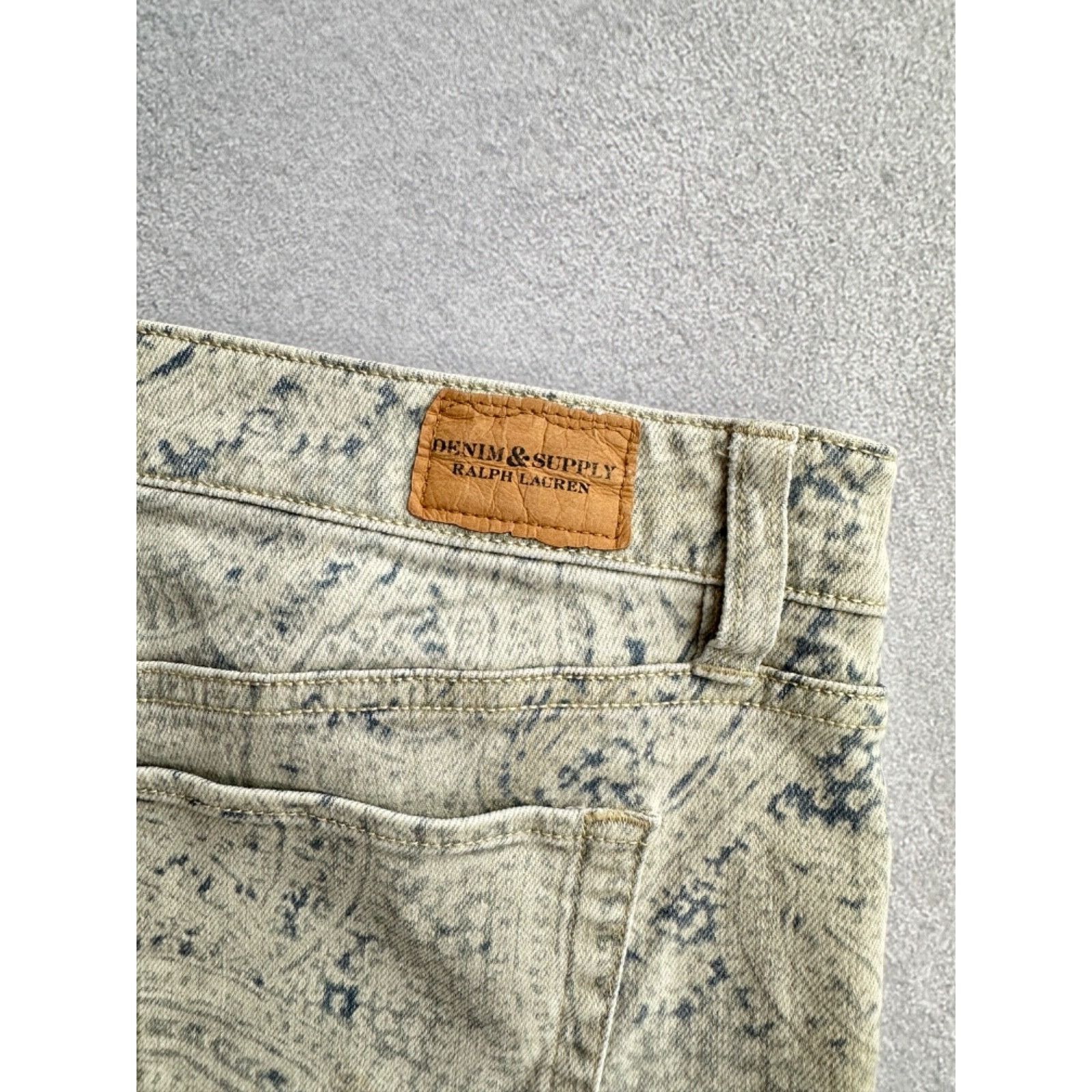 Polo Ralph Lauren VTG Denim&Supply Ralph Lauren Paisley Print Ankle Zip Pants Size US 30 / EU 46 - 5 Thumbnail