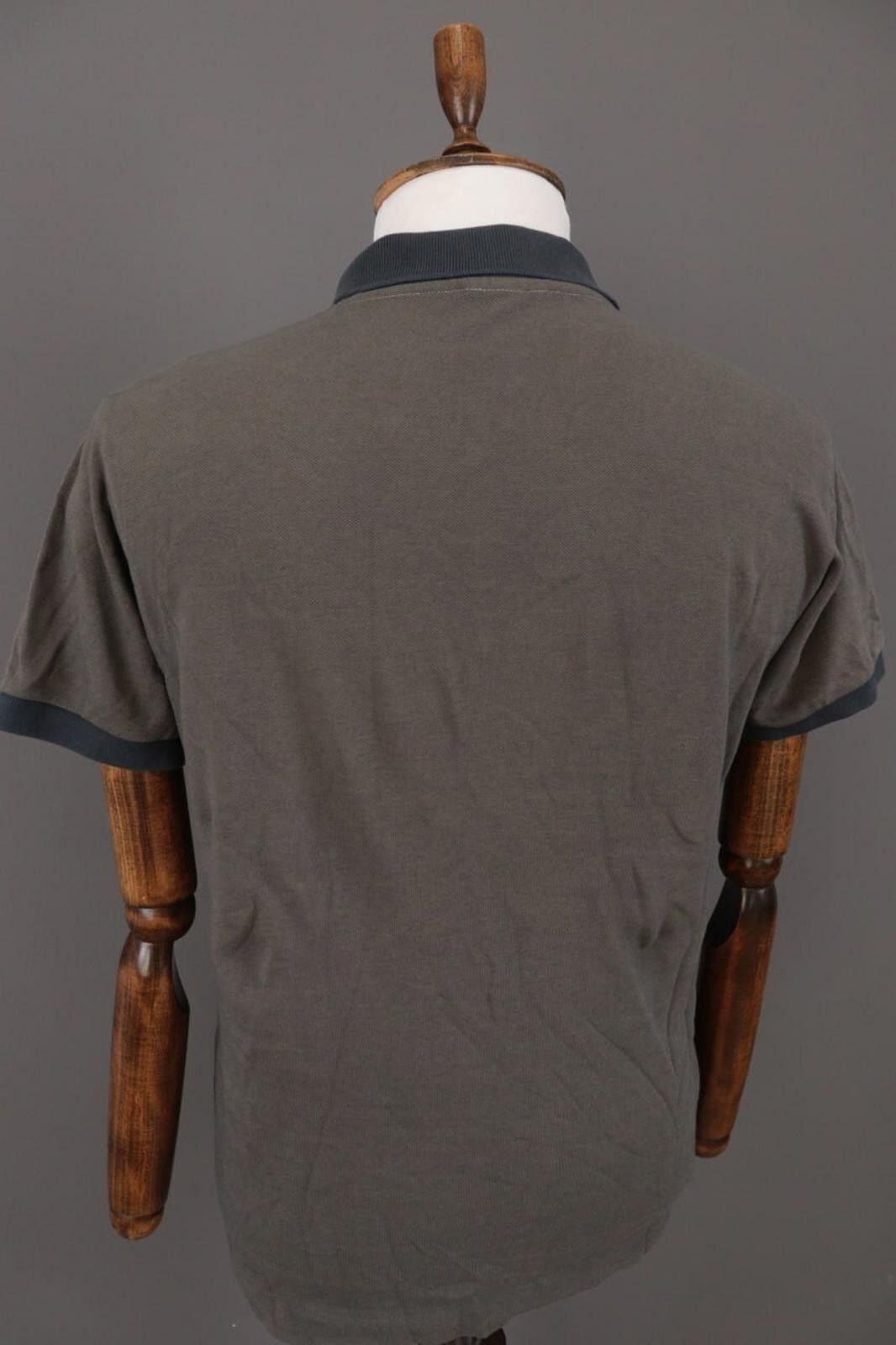 Lacoste Lacoste Classic Fit Gray Sleeve Polo Shirt Size 4 / M Size US M / EU 48-50 / 2 - 12 Thumbnail
