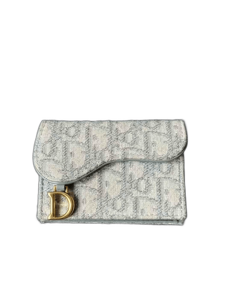 Dior Card Holder in Gray Color-2506