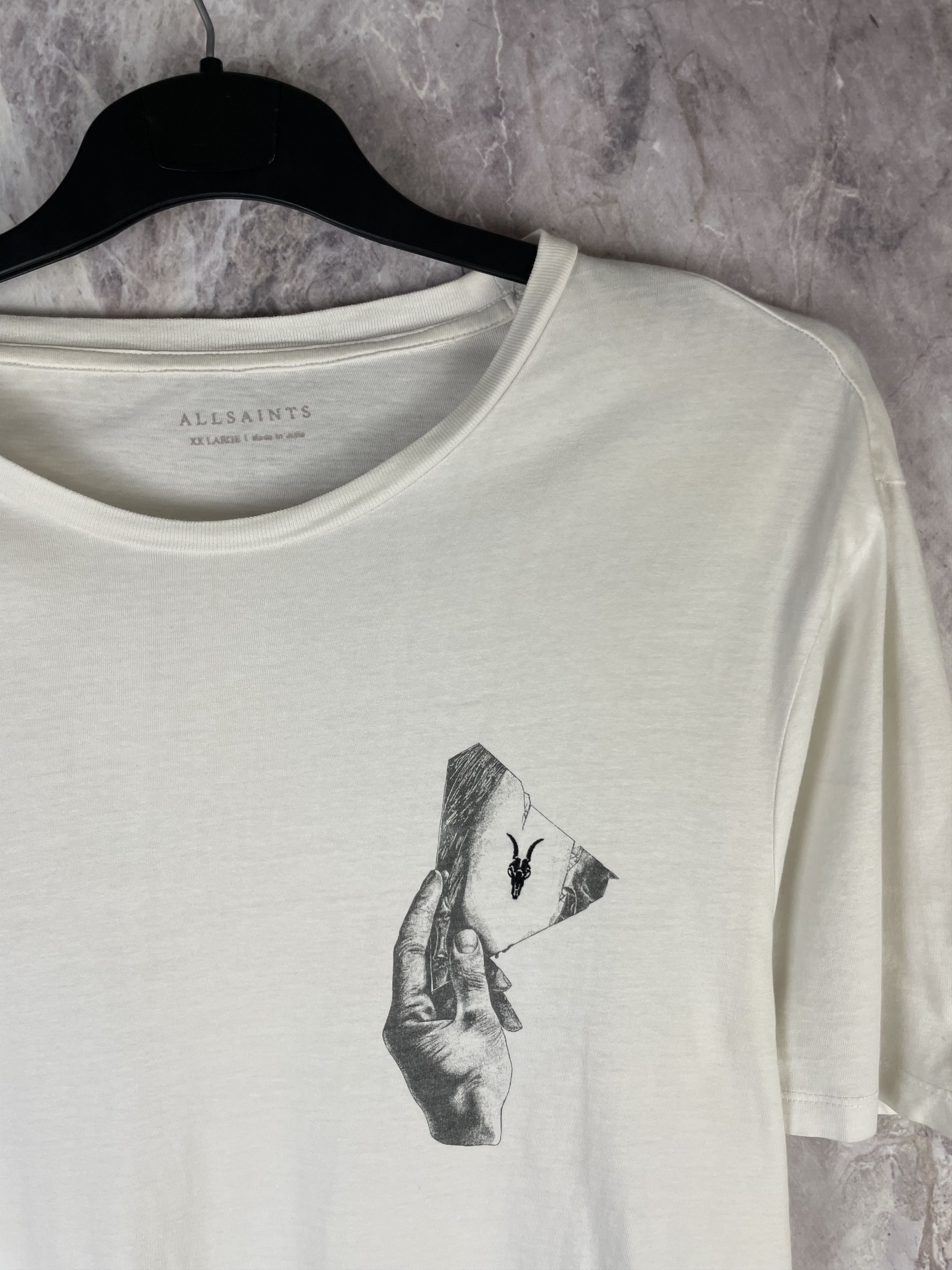 Allsaints Allsaints vintage short sleeve t-shirt y2k Size US XXL / EU 58 / 5 - 3 Thumbnail