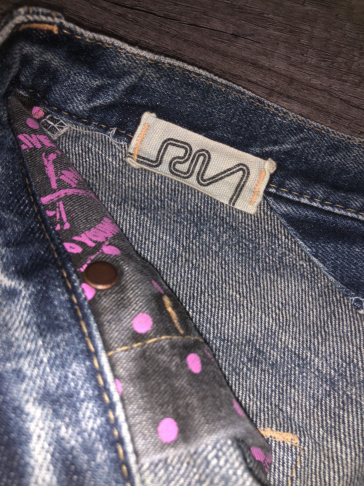 Japanese Brand VINTAGE RNA INC DENIM JEANS Size US 28 / EU 44 - 10 Thumbnail