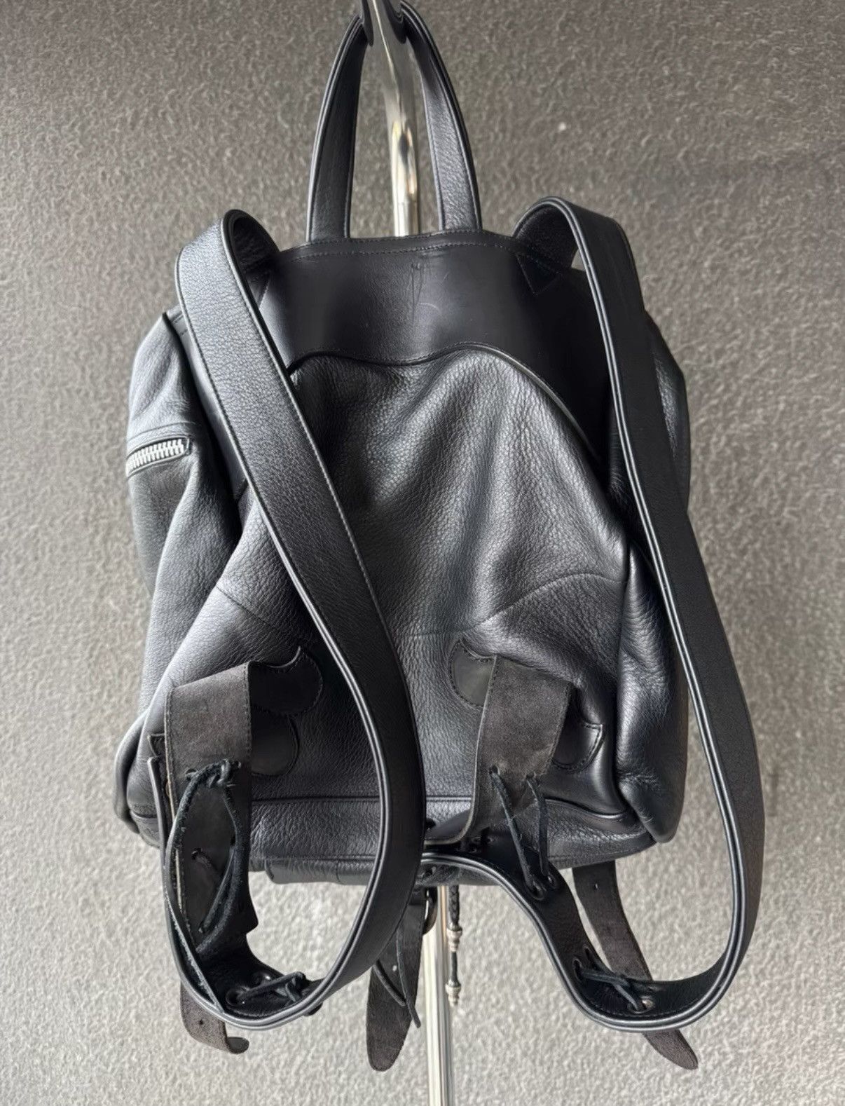 Chrome Hearts Chrome Hearts Scout Flower Silver Hardware Backpack Size ONE SIZE - 2 Thumbnail