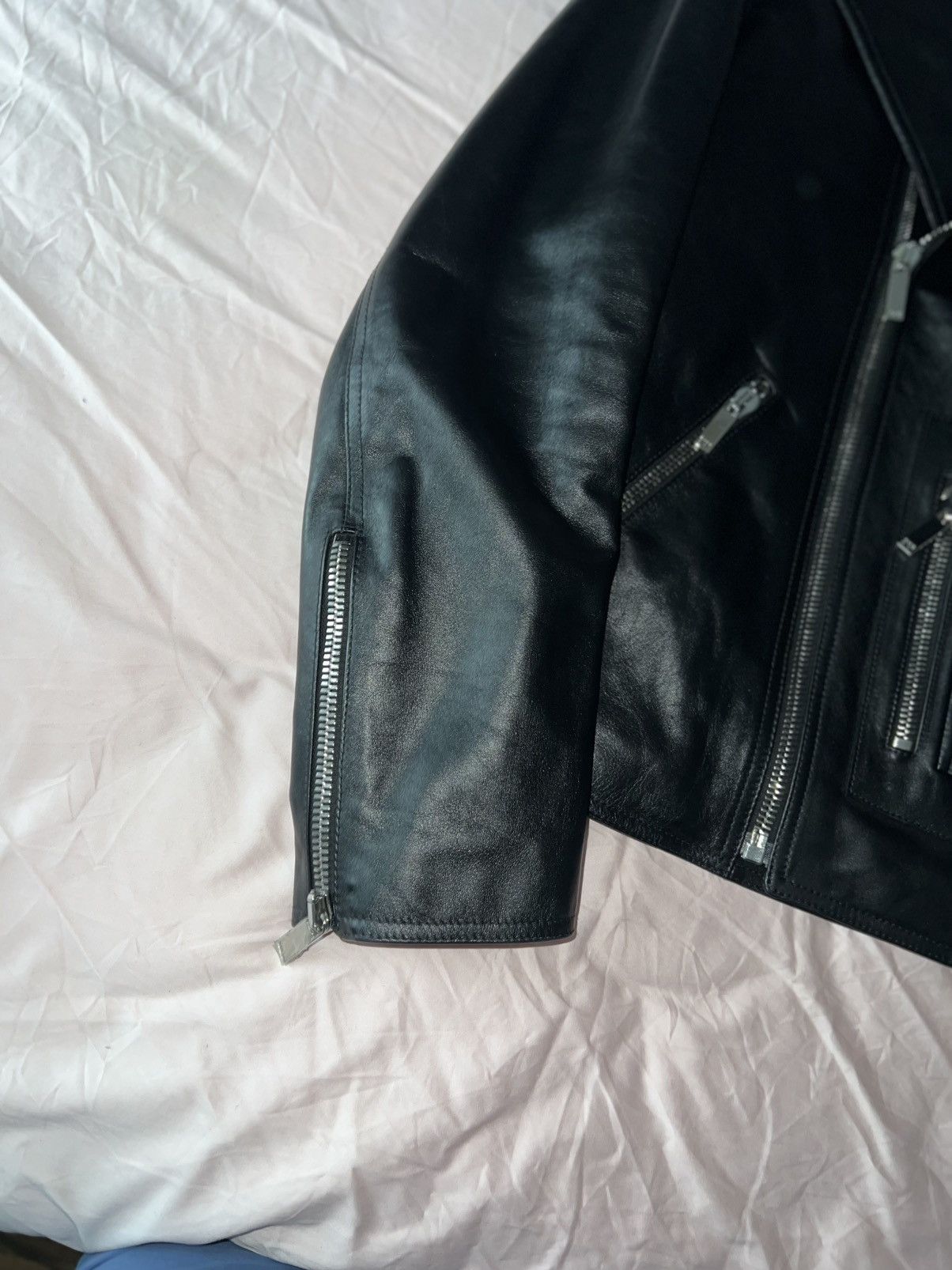Dior Dior Motorcycle Saddle Leather Jacket Size US M / EU 48-50 / 2 - 4 Thumbnail