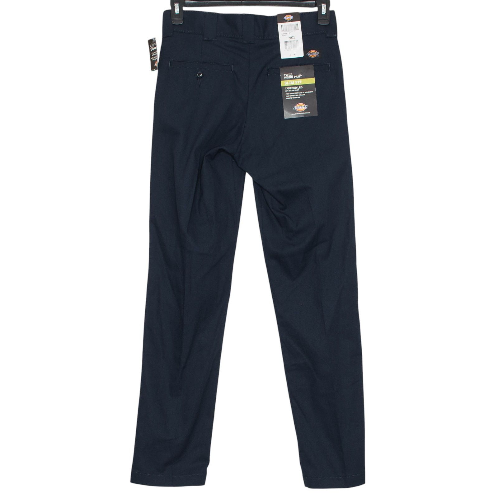 Dickies NWT Dickies Mens Pants Slim Tapered Twill Flex Blue 29x32 Size US 29 - 6 Thumbnail