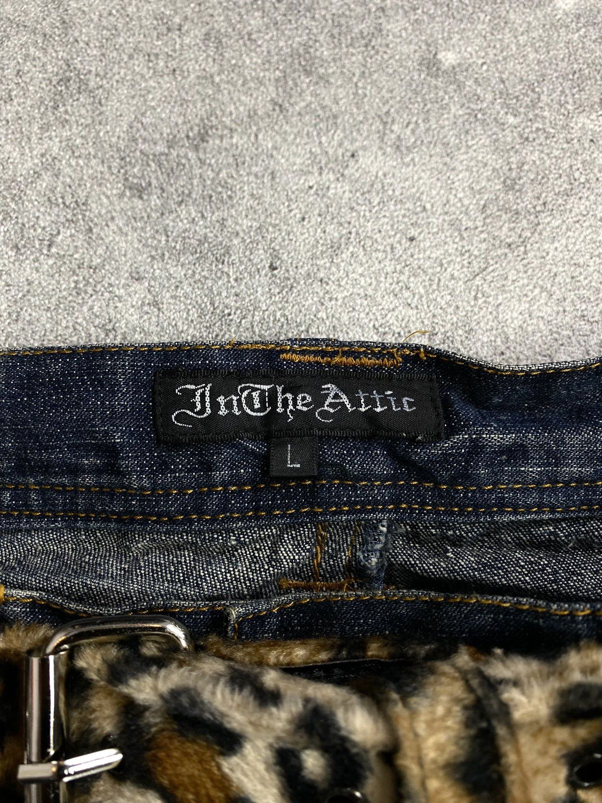 If Six Was Nine × Japanese Brand × Le Grande Bleu (L.G.B.) In The Attic Invisible Pocket Strom Washed pant Size US 33 - 5 Thumbnail