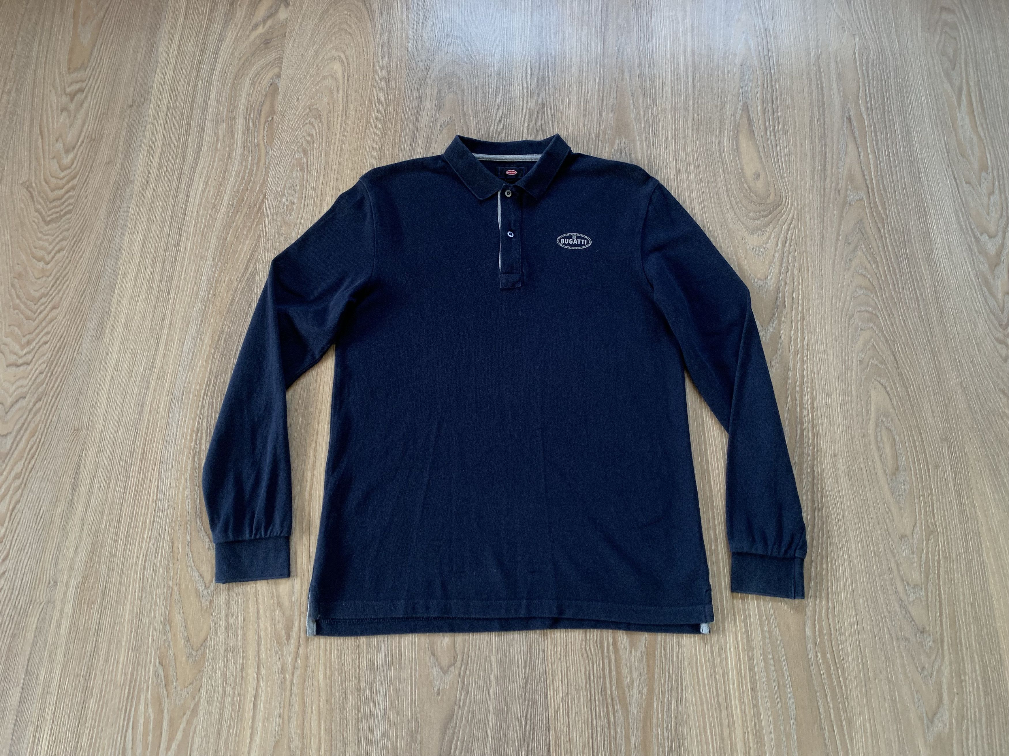 Bugatti Bugatti Navy Long Sleeve Polo T Shirt Size US L / EU 52-54 / 3 - 1 Thumbnail
