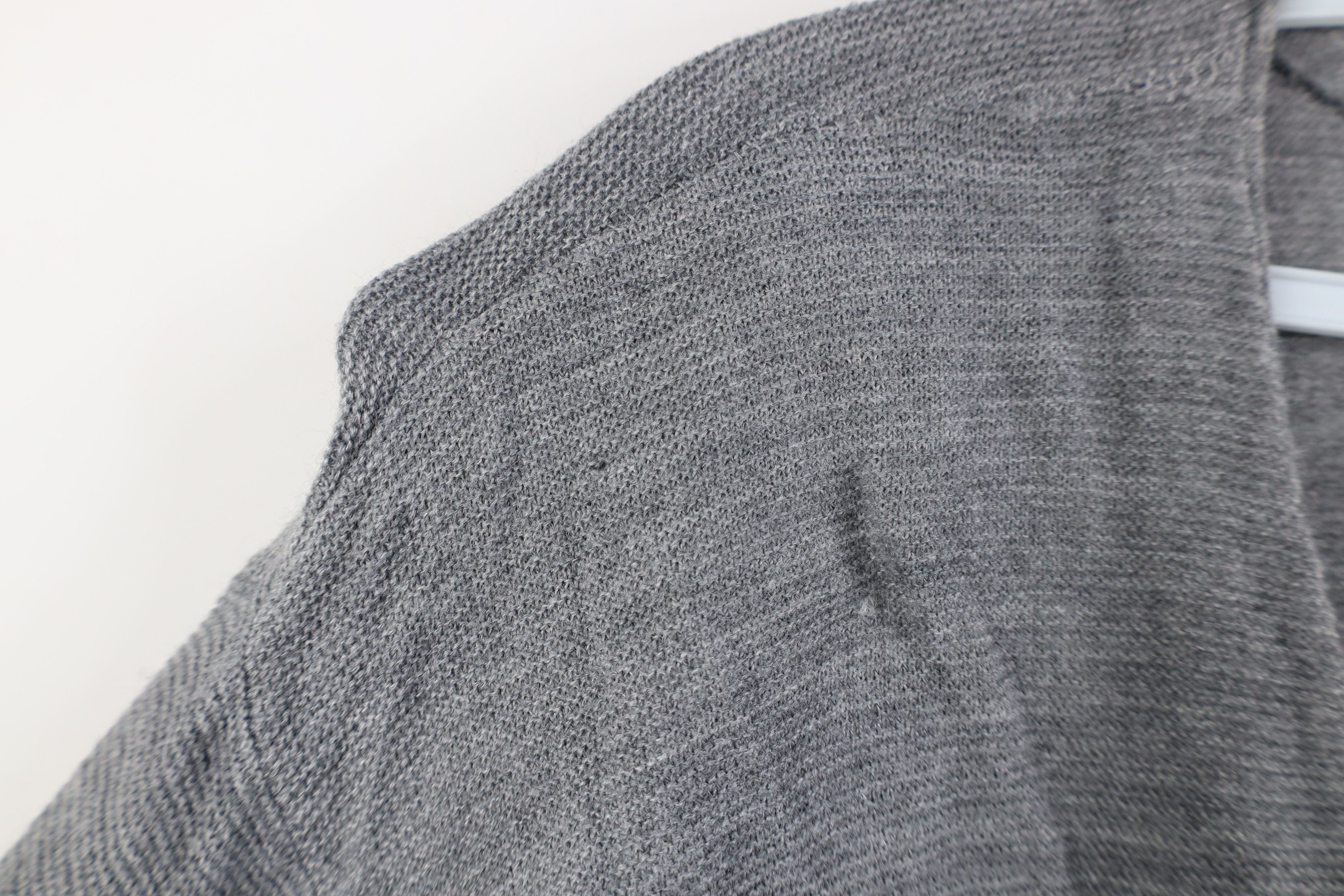 Vintage Vintage 90s Streetwear Kurt Cobain Cardigan Sweater Gray Size US XL / EU 56 / 4 - 6 Thumbnail