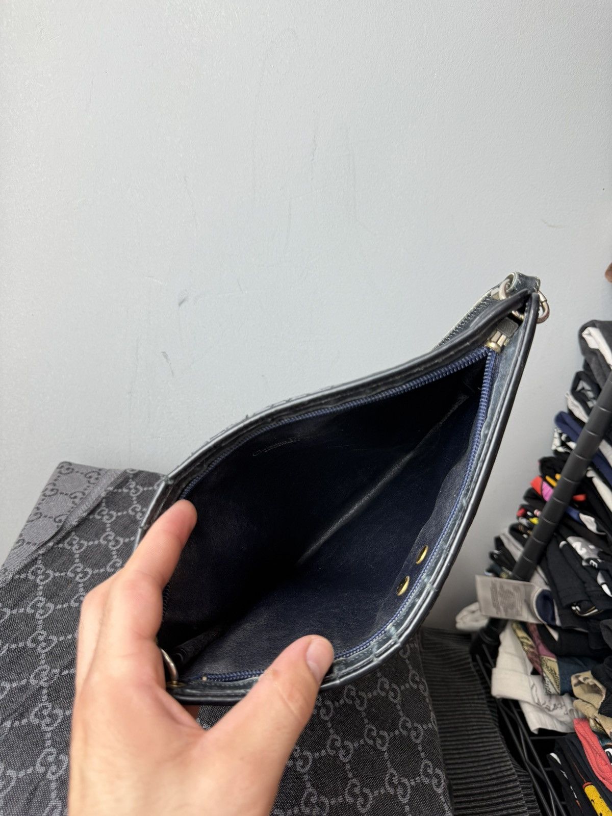 Dior 💥Rare! Vintage Dior Hand Bag Monogram Y2K Archive Size ONE SIZE - 9 Thumbnail