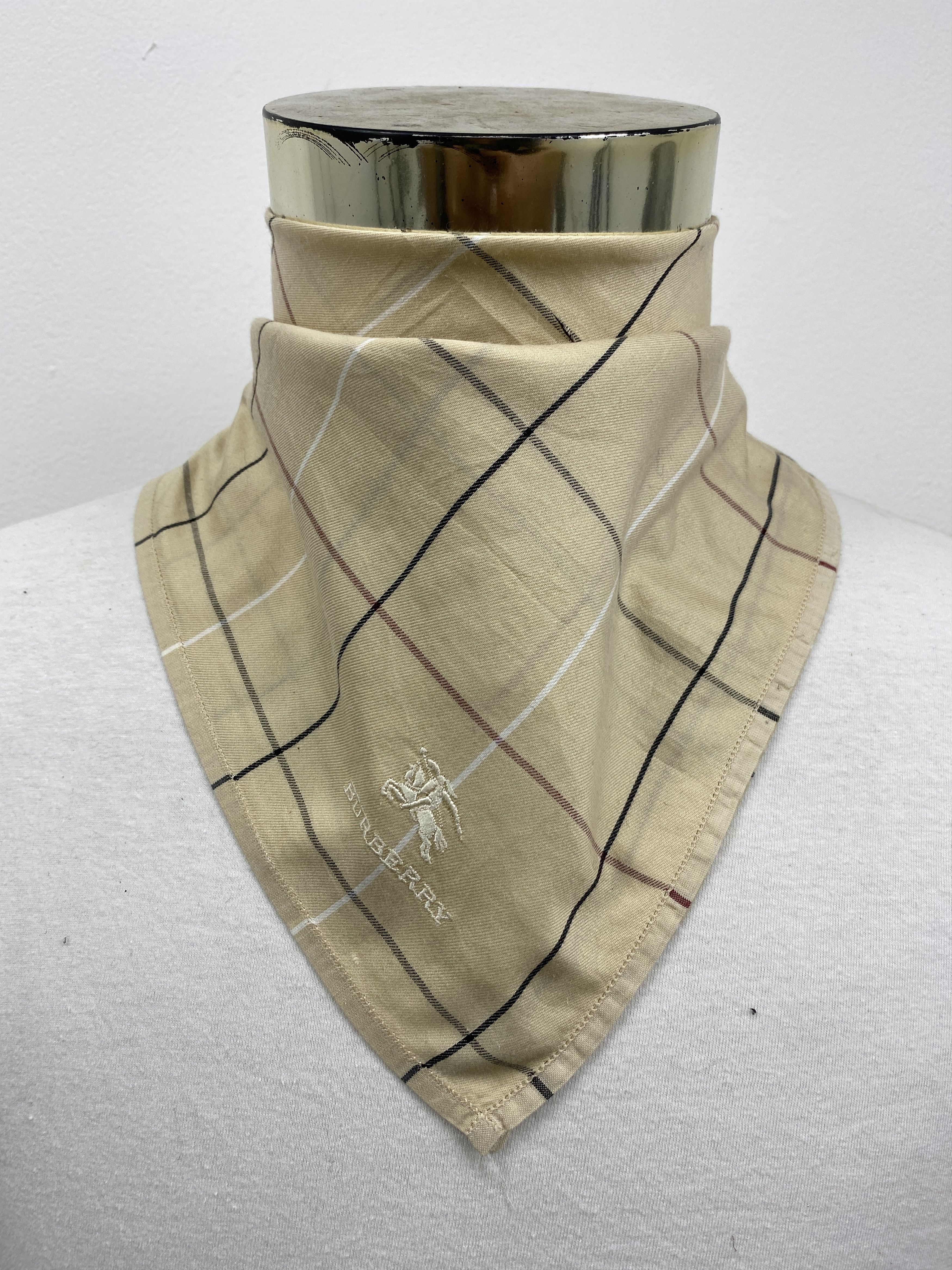 Burberry Burberry Handkerchief / Bandana / Neckerchief B029 Size ONE SIZE - 2 Thumbnail