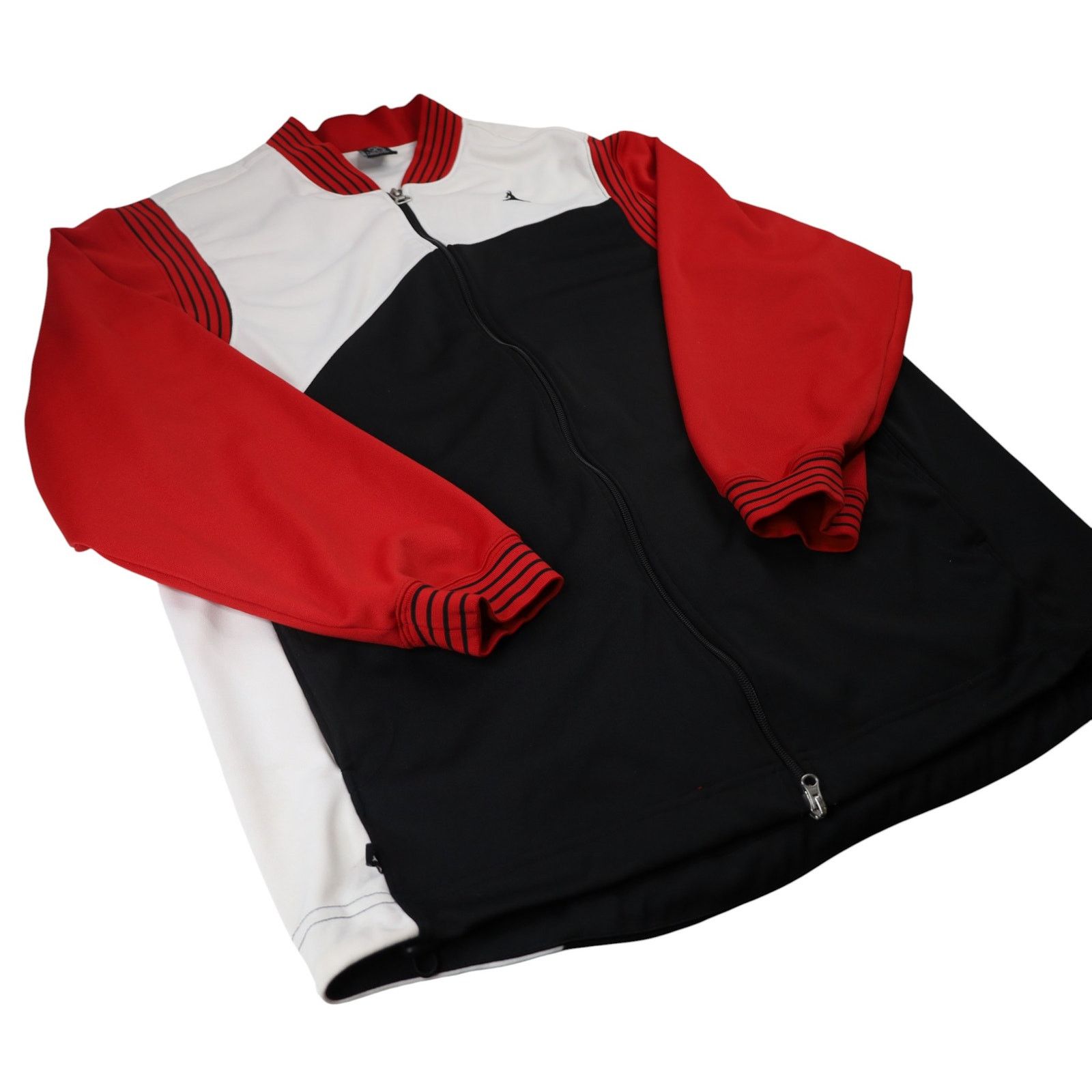 Jordan Brand × Nike × Vintage VTG 2005 Nike Air Jordan 20th Anniversary Track Jacket Size US XL / EU 56 / 4 - 4 Thumbnail