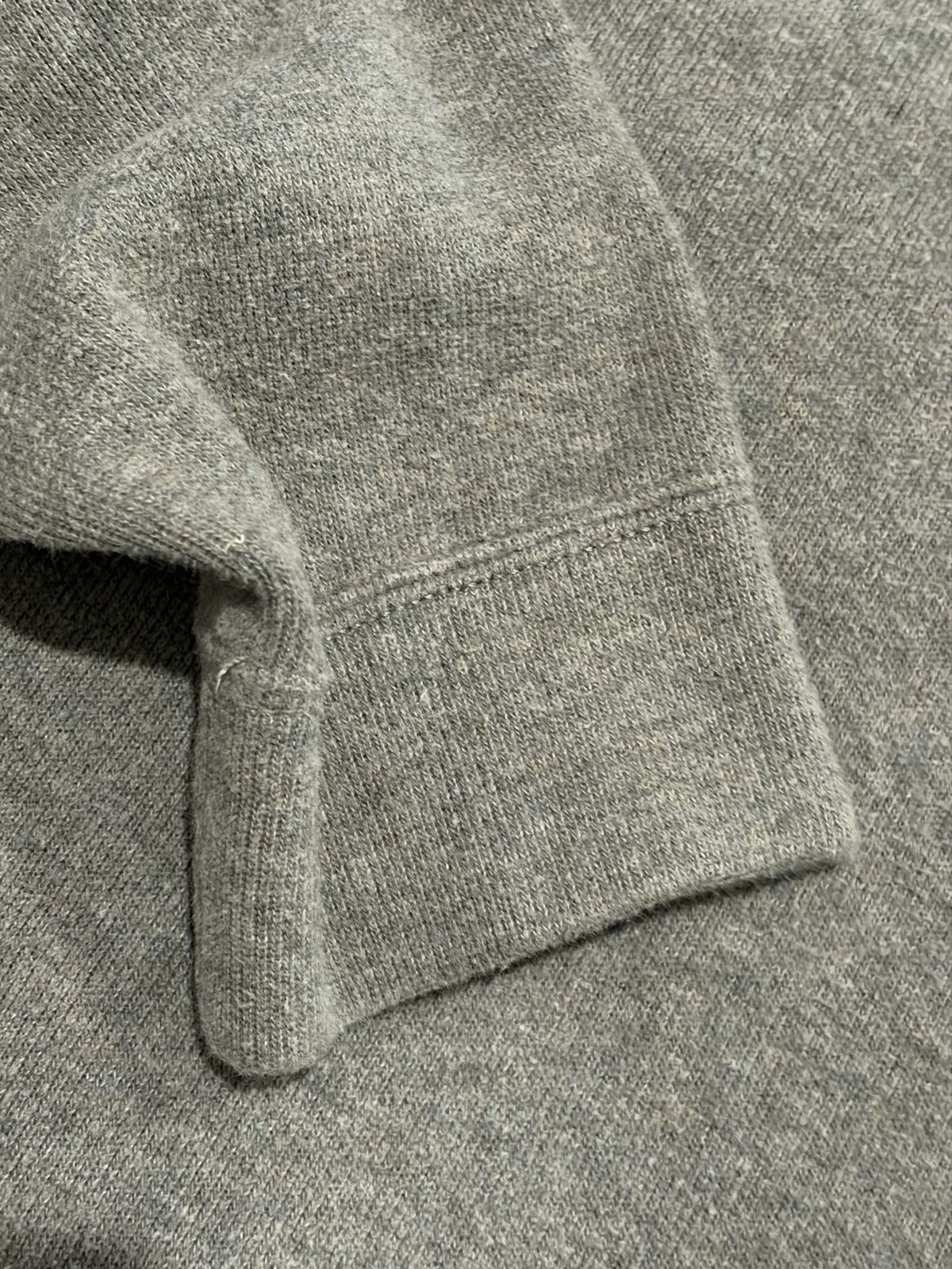 Polo Ralph Lauren Polo by Ralph Lauren Men's 1/4 Zip Cotton Sweater Gray Size US L / EU 52-54 / 3 - 5 Thumbnail