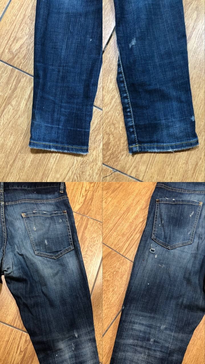 Dsquared2 Dsquared2 Cool Jean Distressed Denim Jeans Italy Size US 34 / EU 50 - 8 Thumbnail