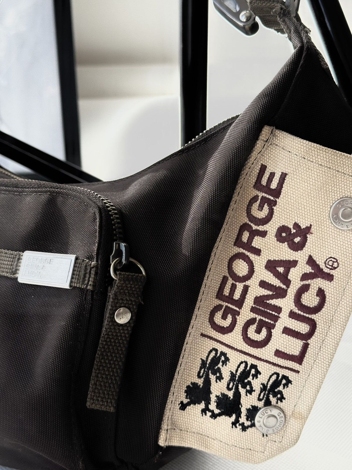 George Gina & Lucy × Japanese Brand Very Rare George Gina & lucy Y2k Alyx Bag Crossbody Handbag Size ONE SIZE - 9 Thumbnail