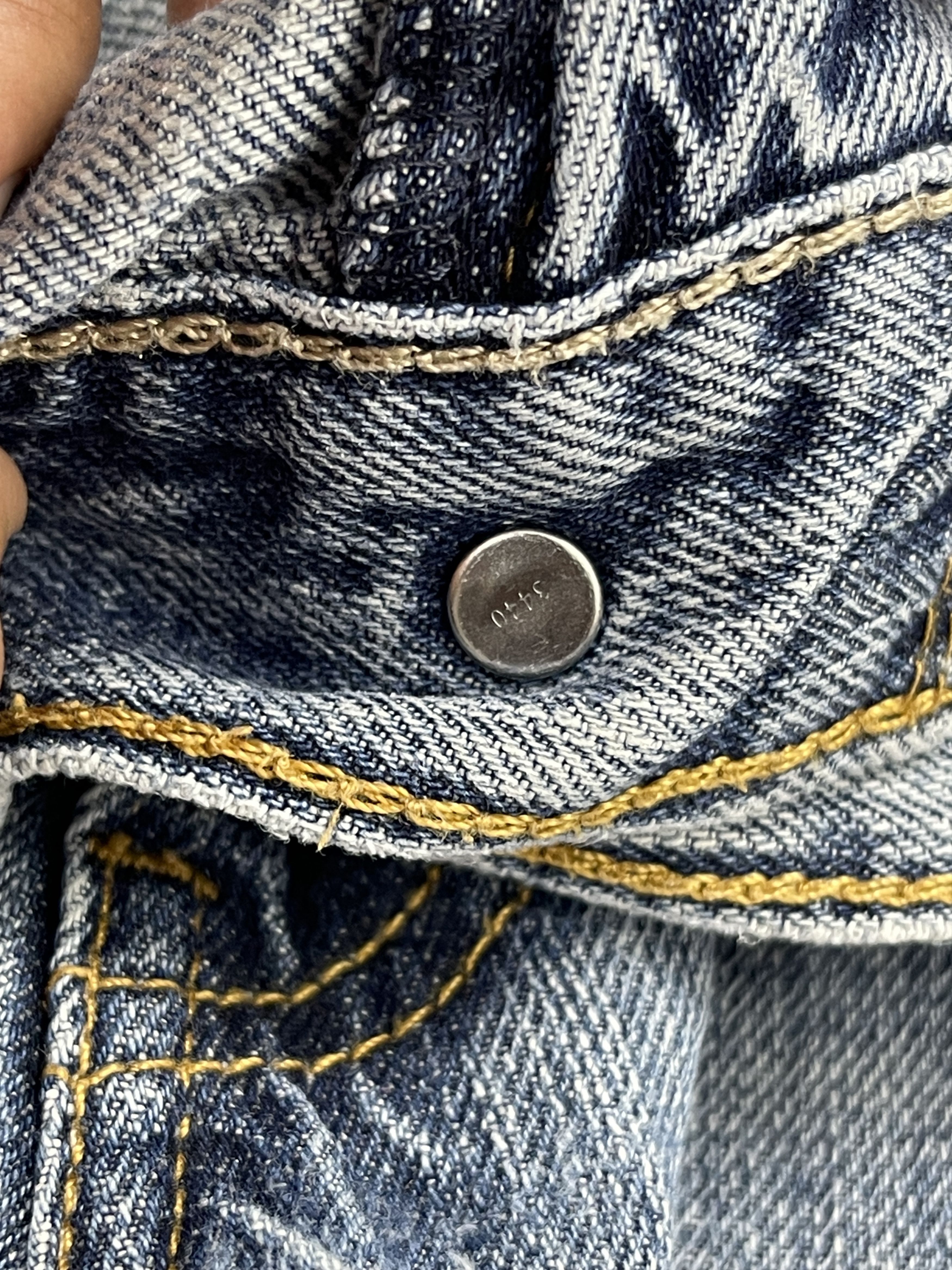 Levi's × Vintage Light Washed Vintage Levis 559 Jeans DP2505 Size US 33 - 14 Thumbnail