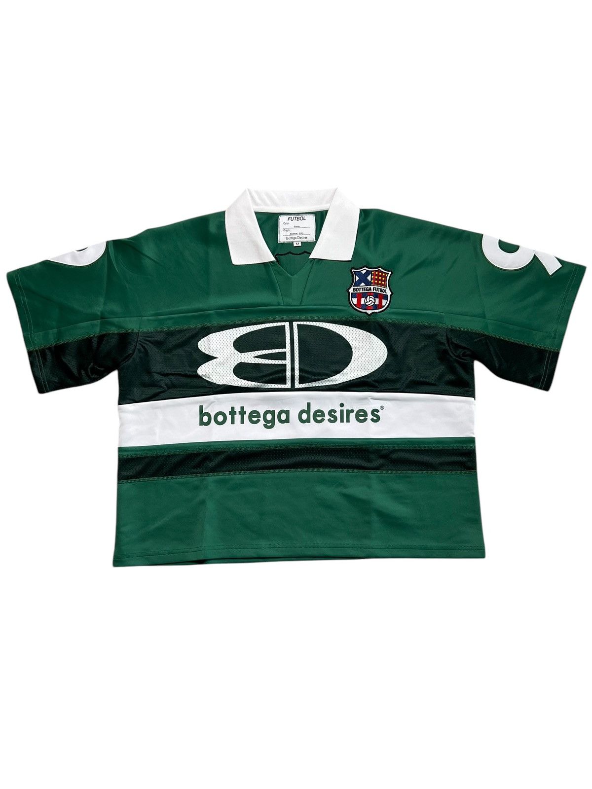 Bottega Desires Bottega Desires Futbol Jersey SIZE MEDIUM Size US M / EU 48-50 / 2 - 1 Thumbnail