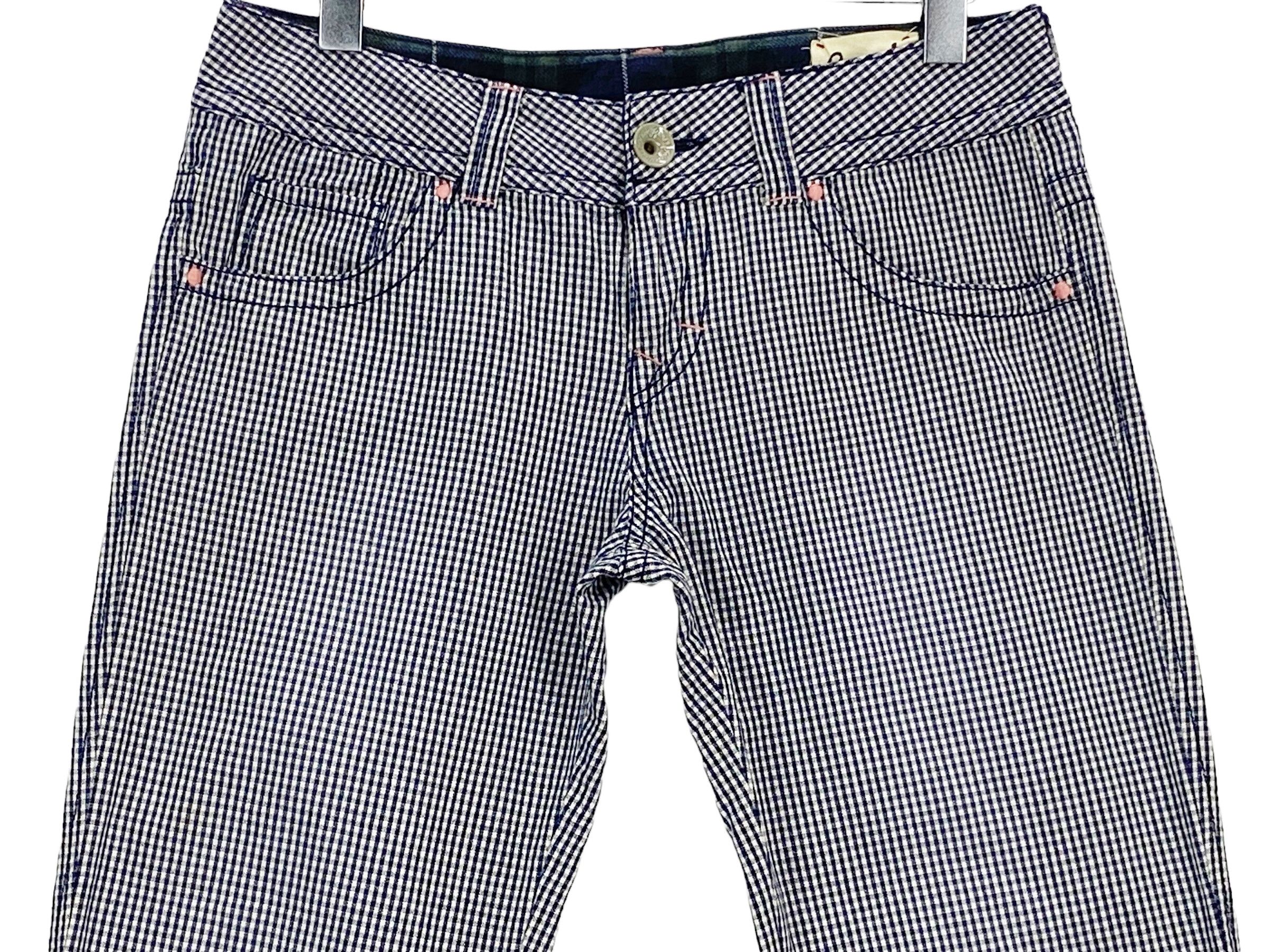 Japanese Brand Vintage Cepo Hickory Buckle Back Pants Japanese Workwear 90s Size US 28 / EU 44 - 3 Thumbnail