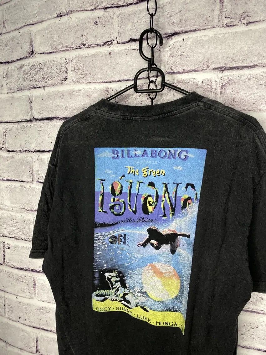 Billabong Men’s FADED Vintage 90s Billabong Surf Tshirt Size US M / EU 48-50 / 2 - 4 Thumbnail