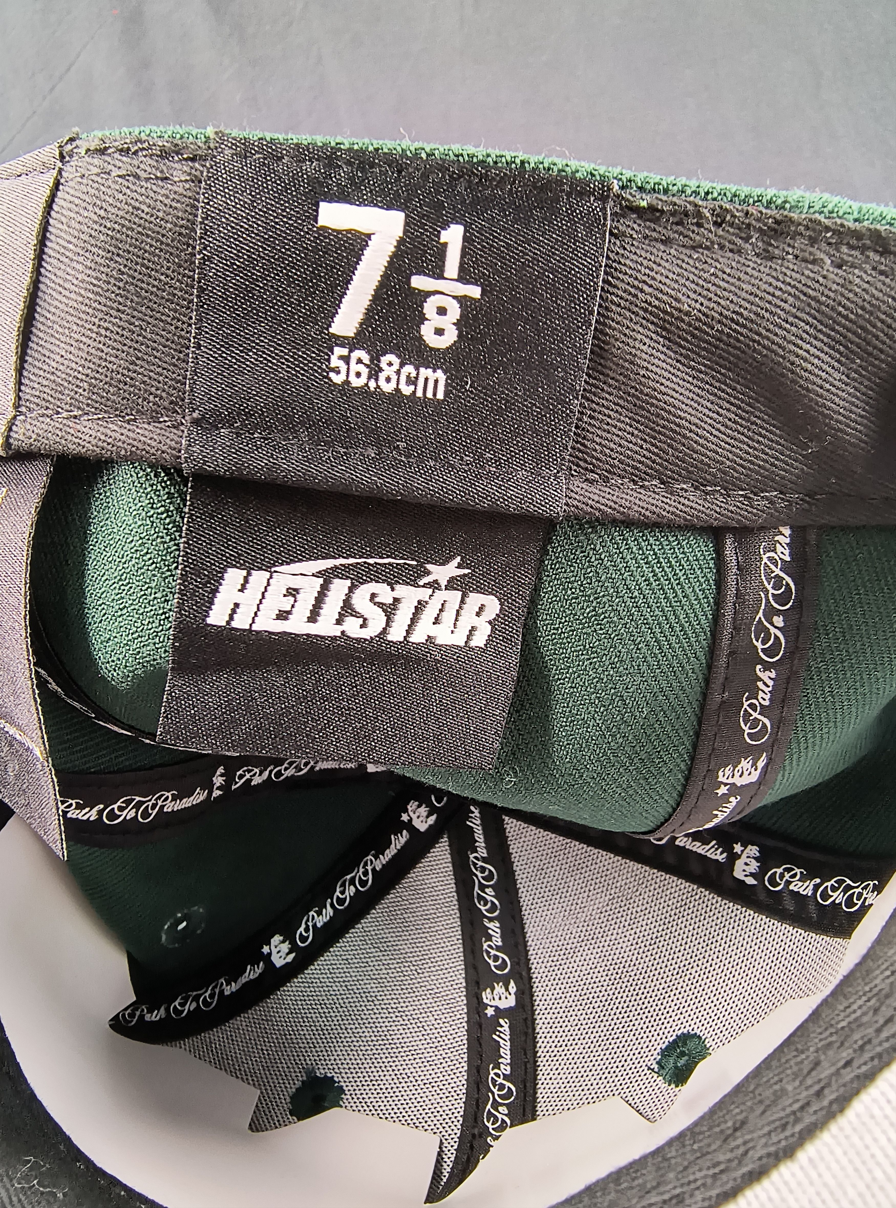 HELLSTAR DS Hellstar Baseball Fitted Hat - 7 1/8 Size ONE SIZE - 6 Thumbnail